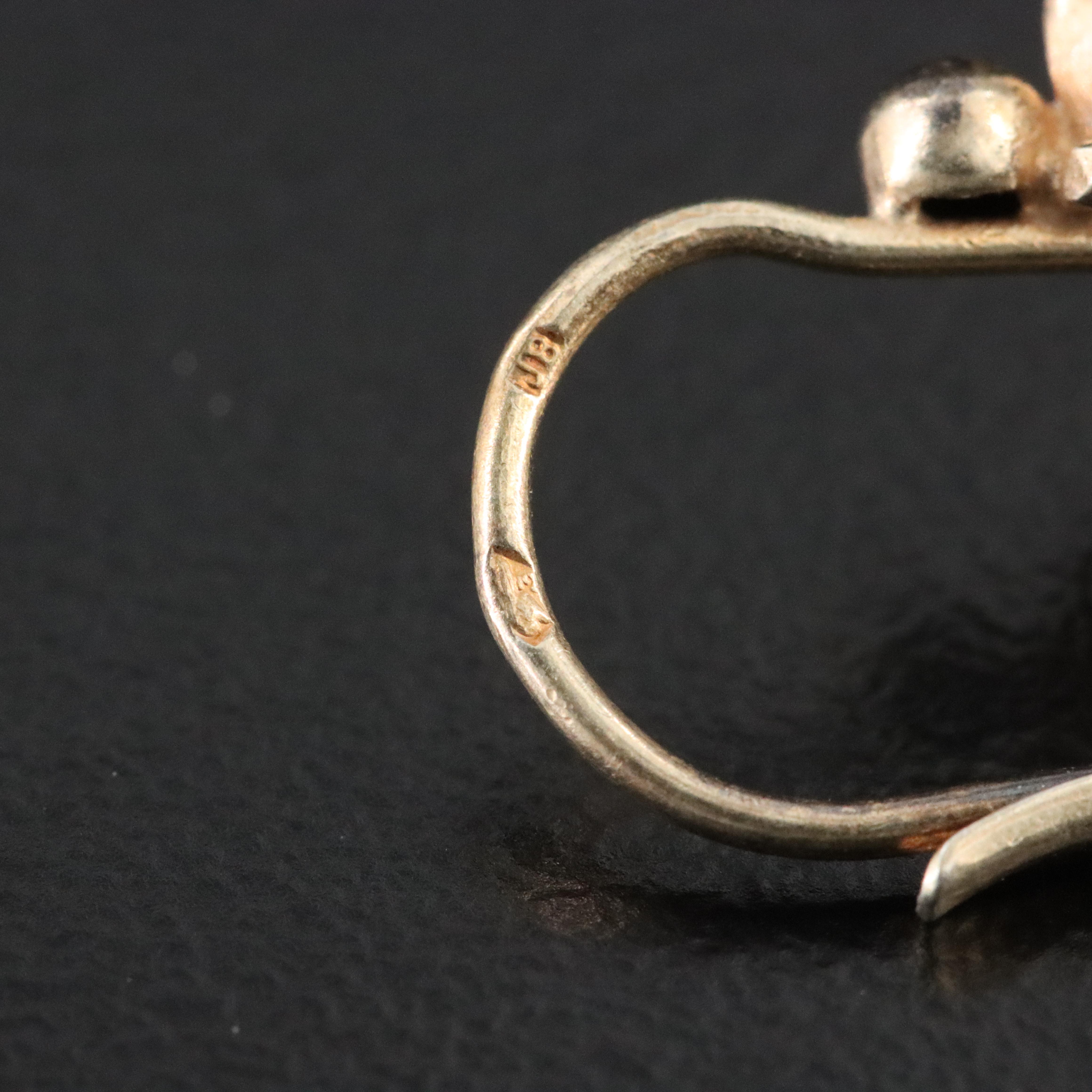 900 Silver CZ Earrings