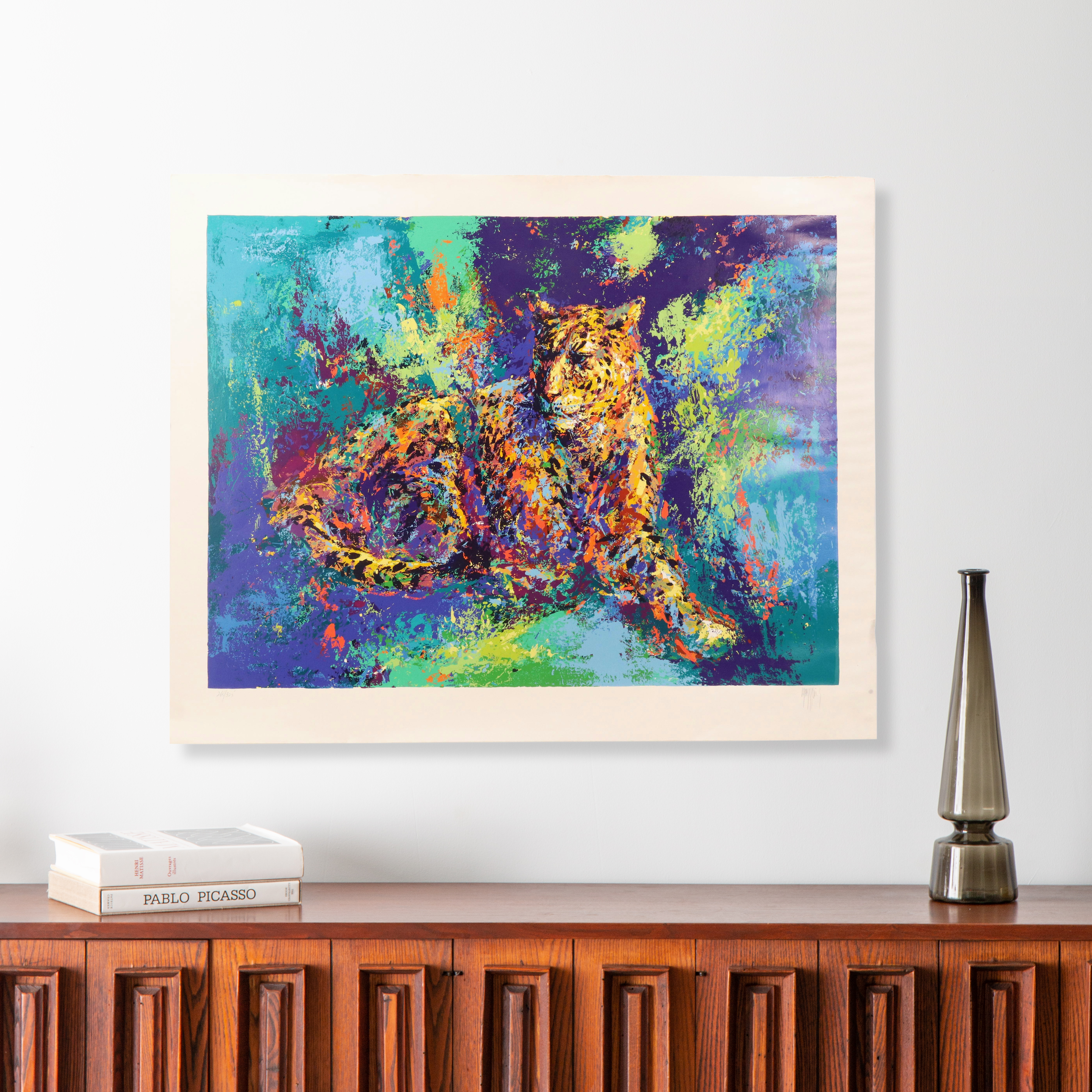 Mark King Serigraph "Leopard's Pride"