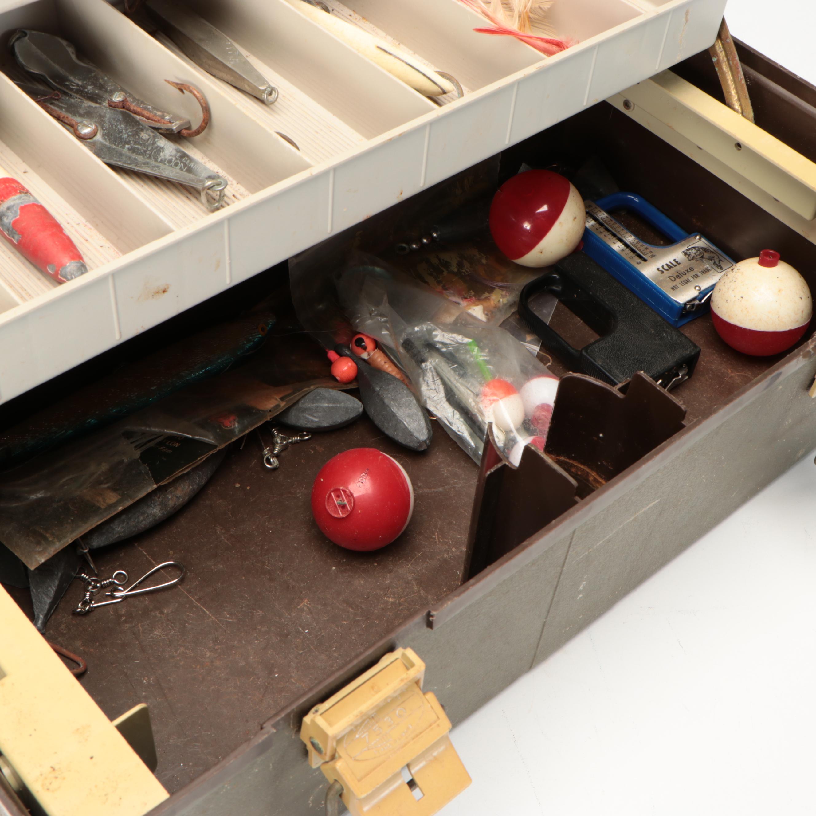 Fishing Tackle Supplies with Tackle Box