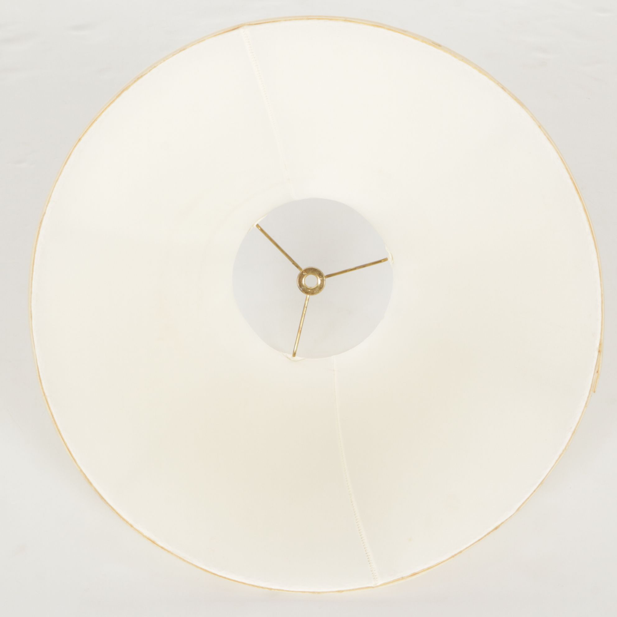 Metal Acanthus Leaf Table Lamp with Silk Shade, 1996