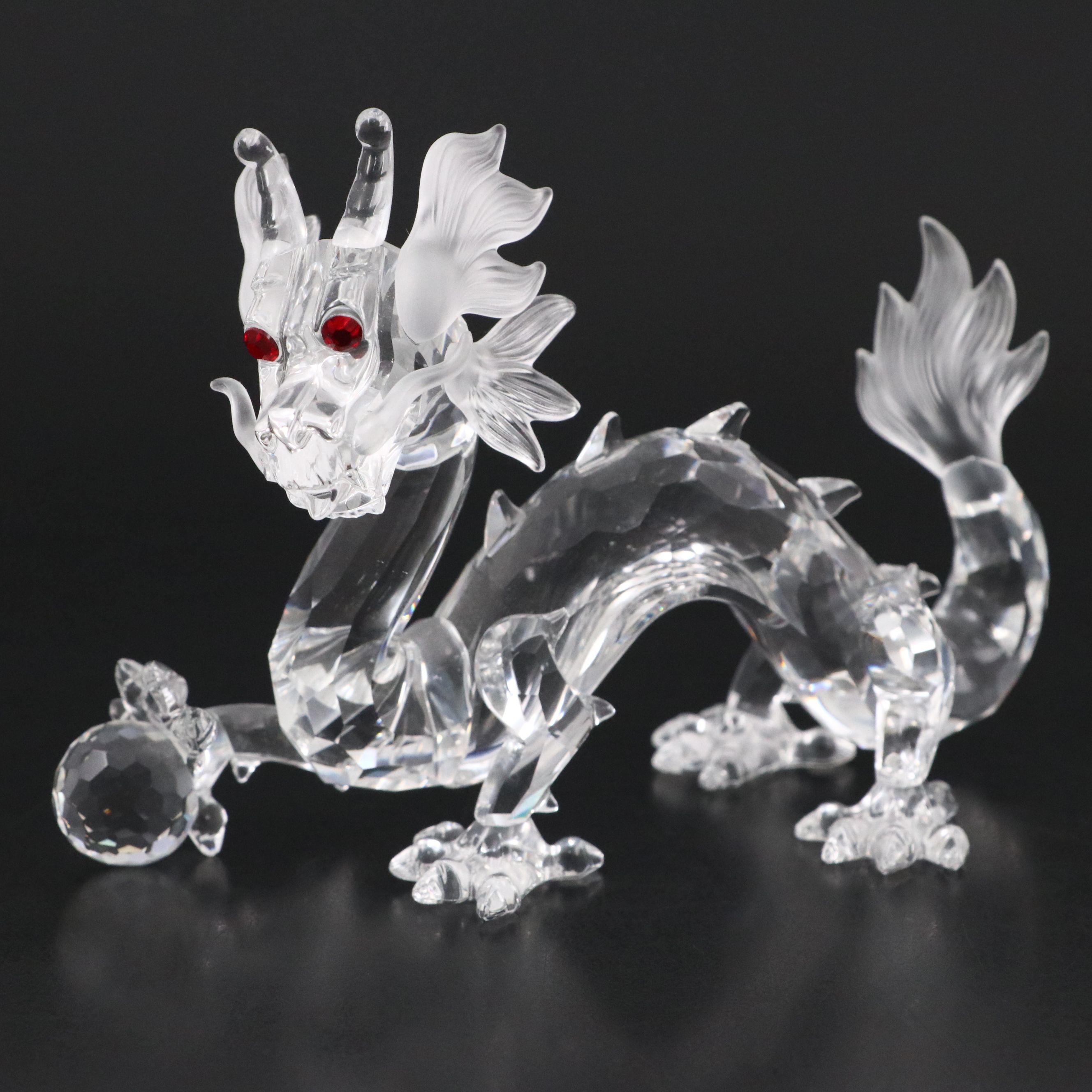 Swarovski "Fabulous Creatures" Crystal Dragon Figurine, 1997