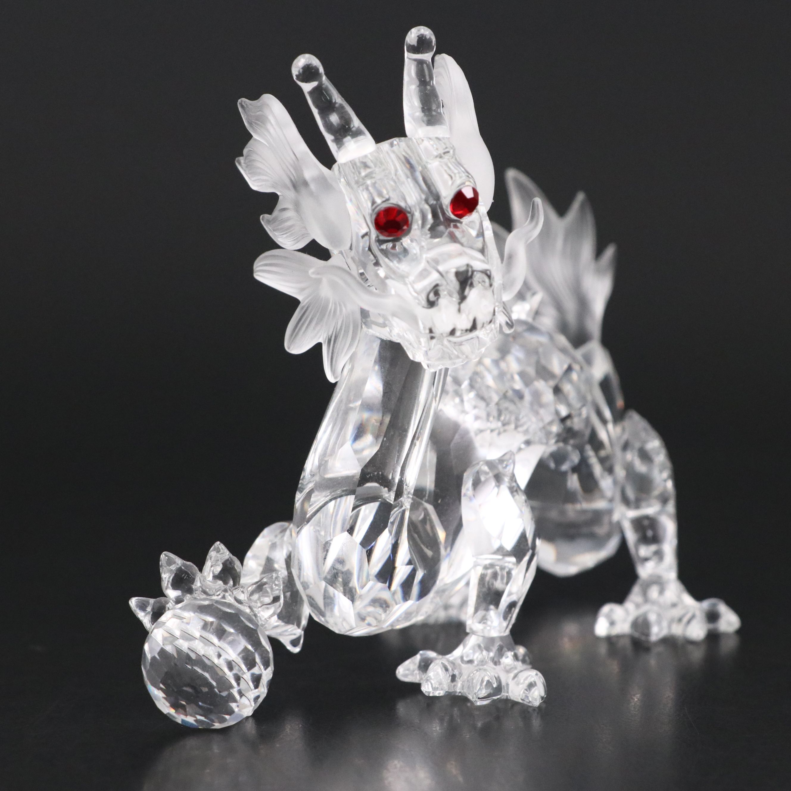 Swarovski "Fabulous Creatures" Crystal Dragon Figurine, 1997