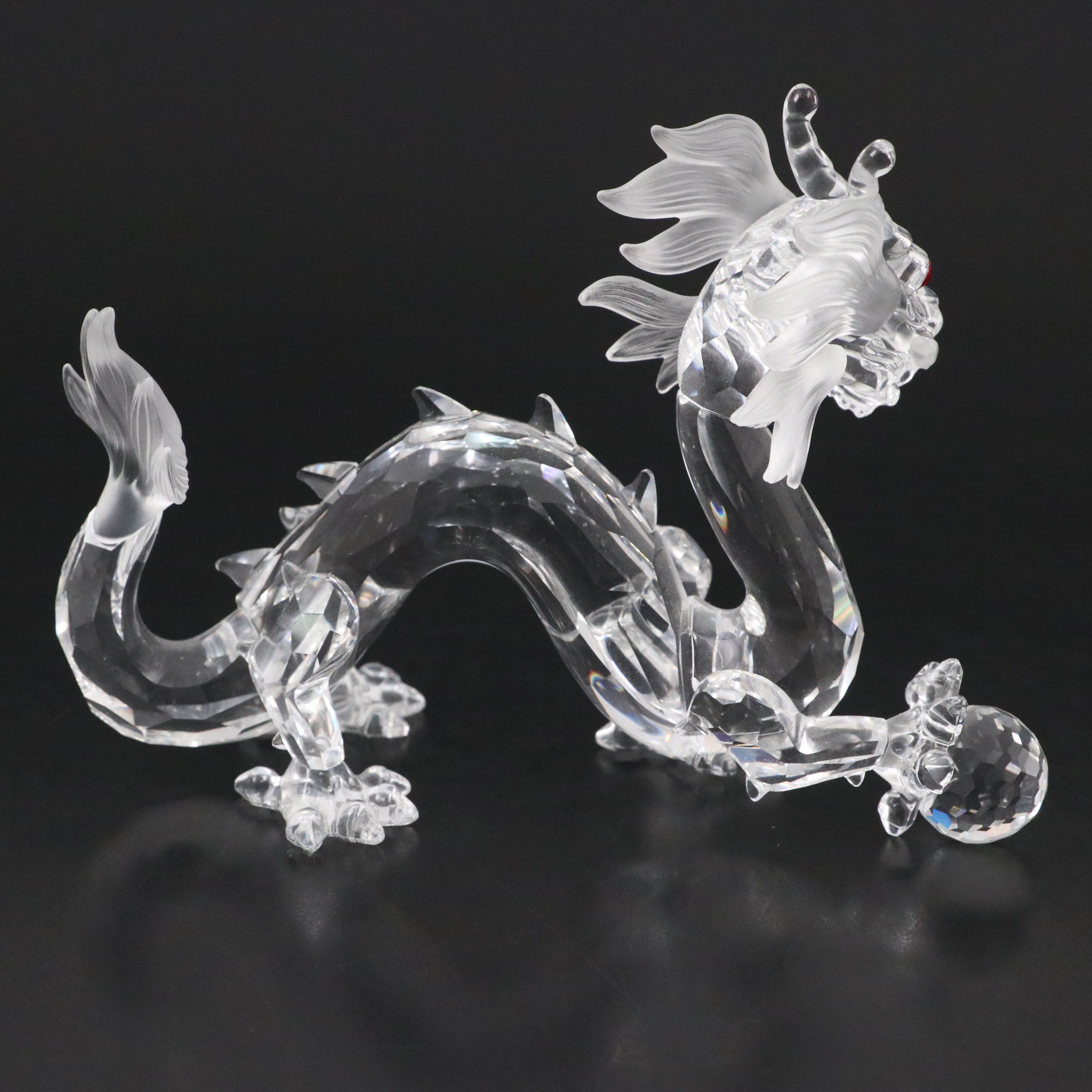 Swarovski "Fabulous Creatures" Crystal Dragon Figurine, 1997