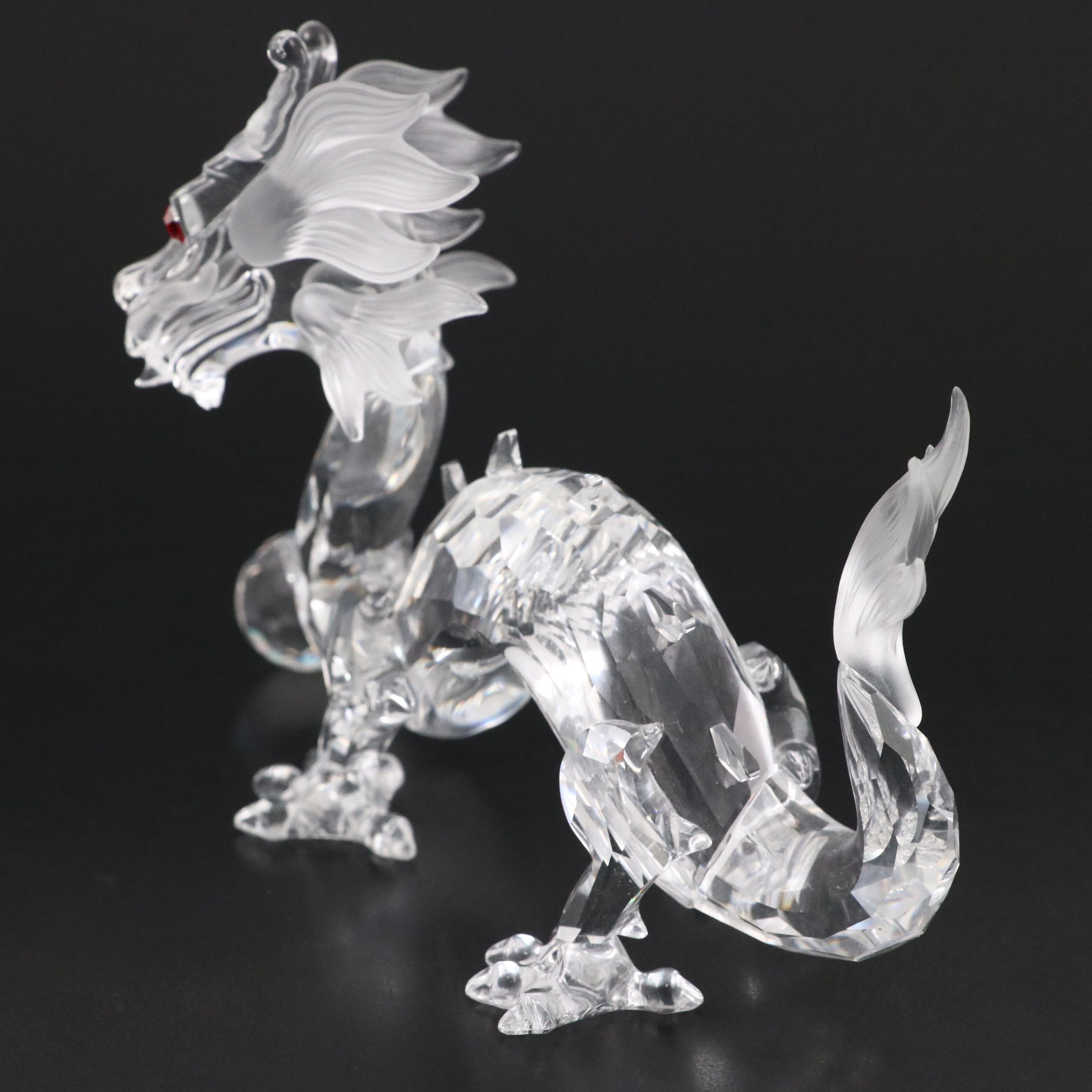 Swarovski "Fabulous Creatures" Crystal Dragon Figurine, 1997