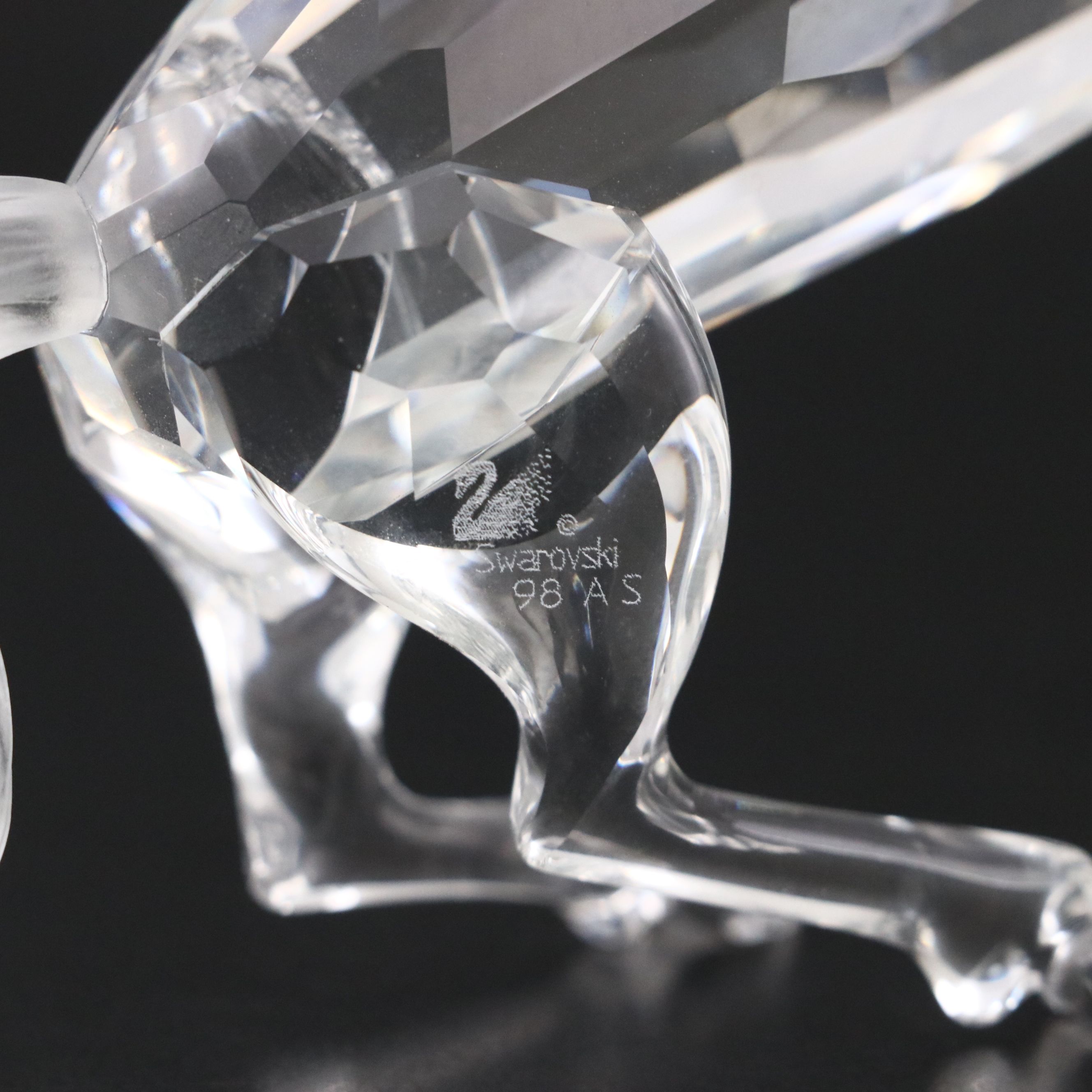 Swarovski "Fabulous Creatures" Crystal Pegasus Figurine, 1998