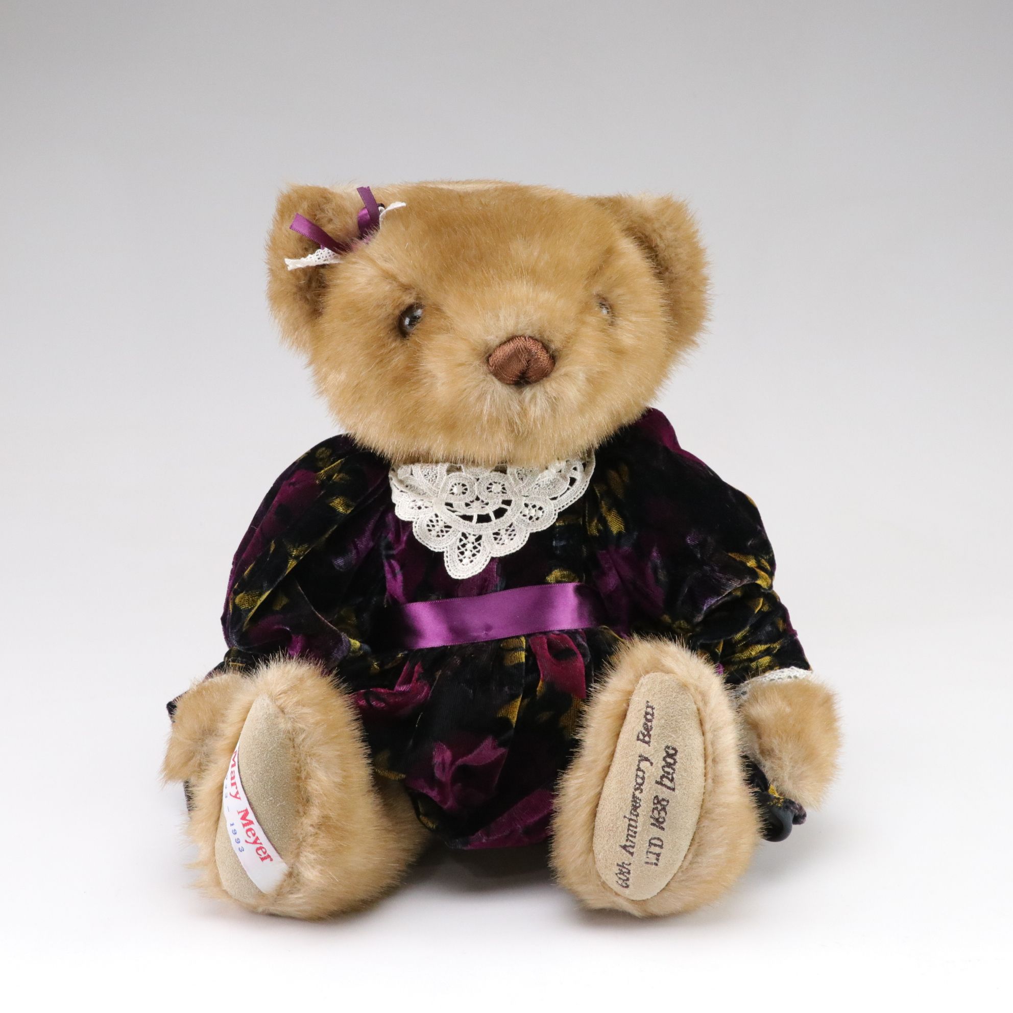 Mary Meyer 1993 60th Anniversary Limited Edition Bear