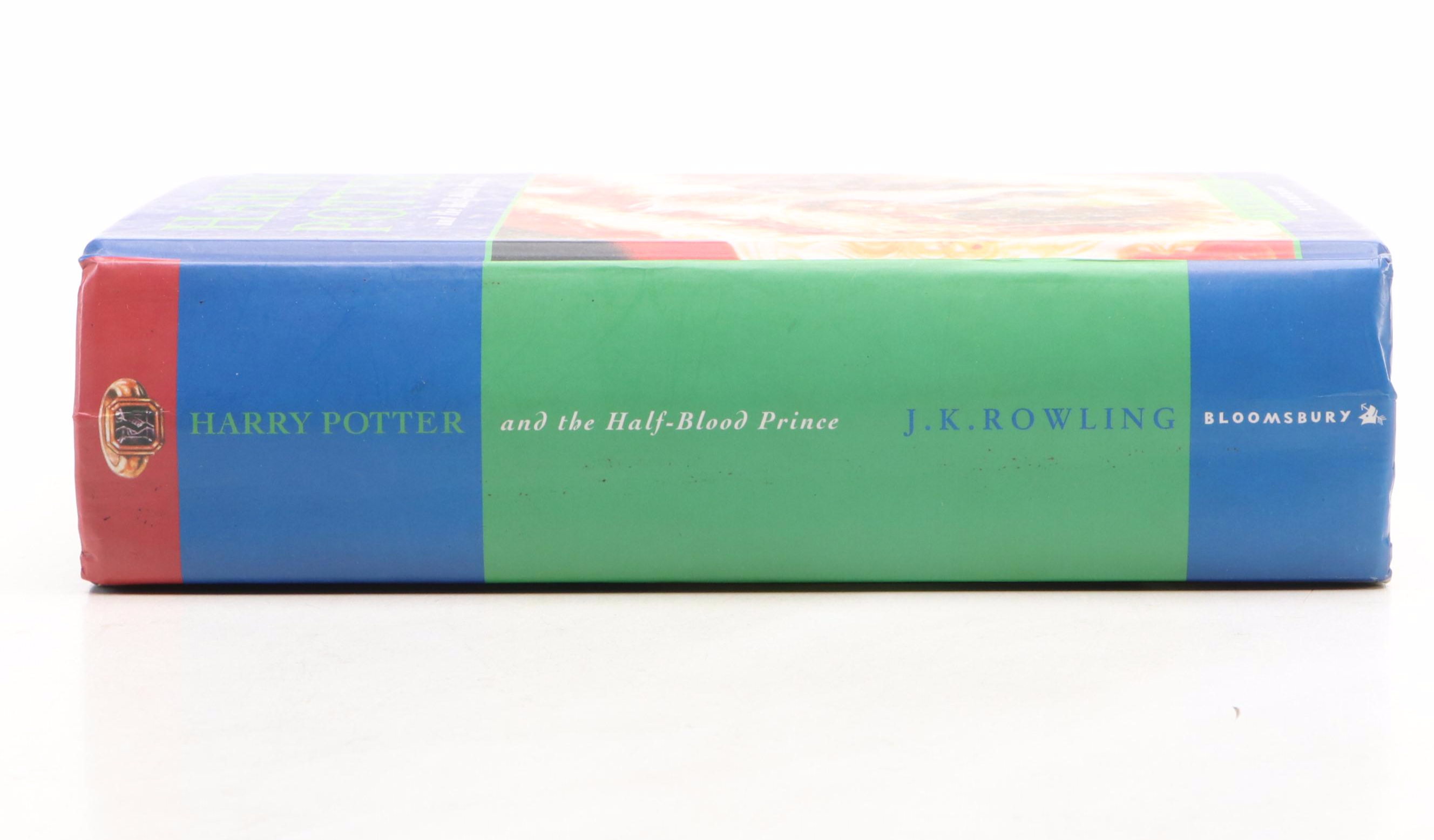 First UK Edition "Harry Potter and the Half-Blood Prince" by J. K. Rowling