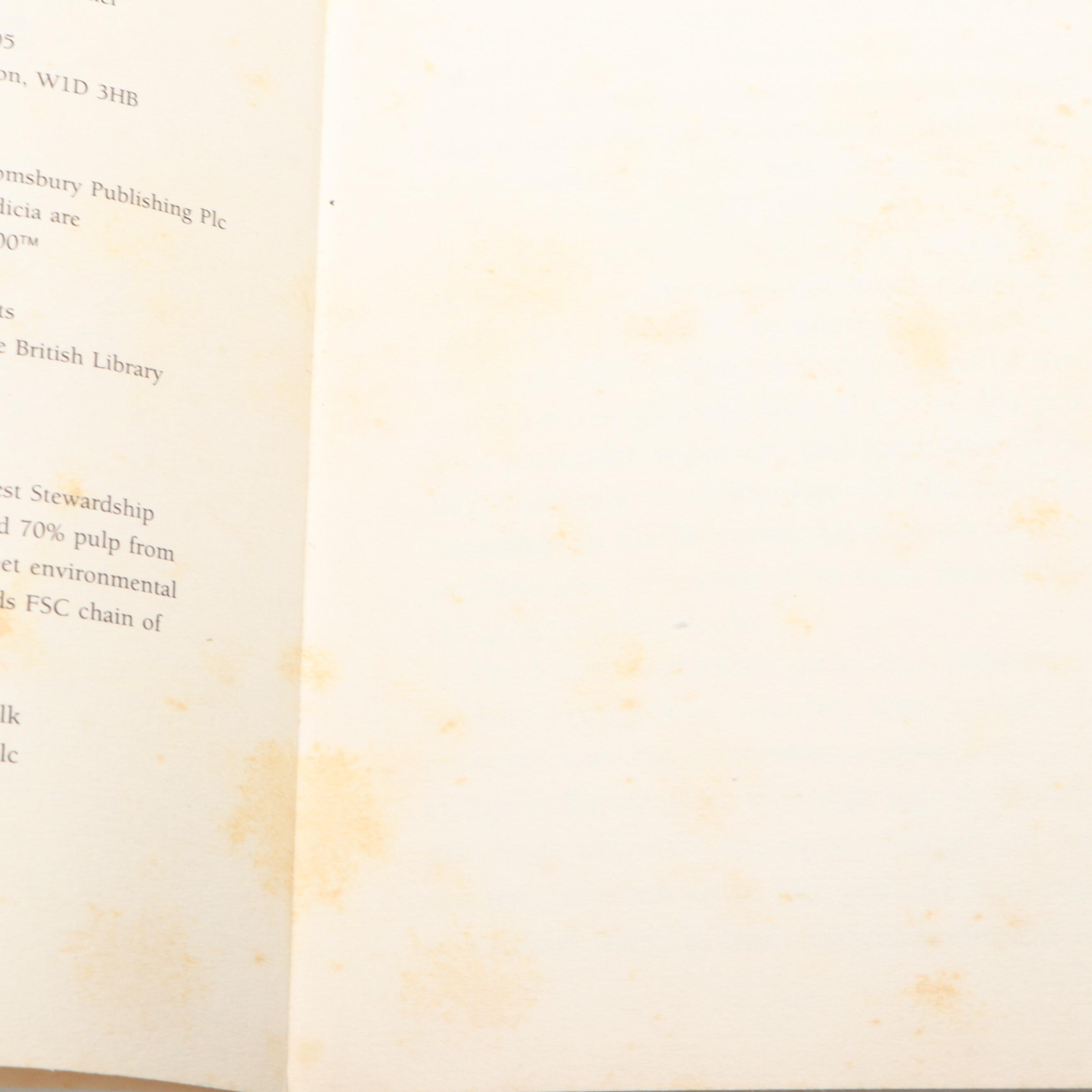 First UK Edition "Harry Potter and the Half-Blood Prince" by J. K. Rowling