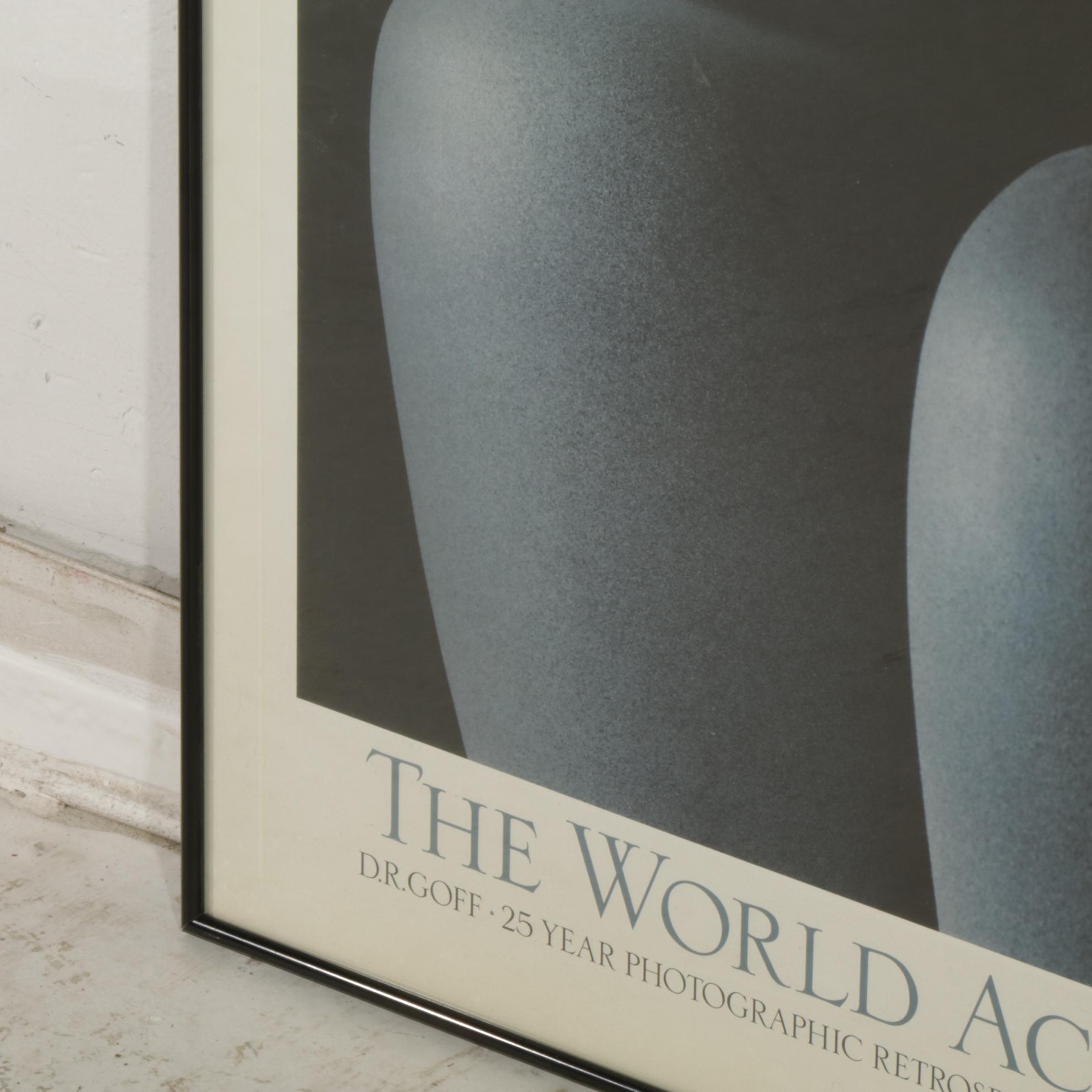 The Columbus Cultural Arts Center D.R. Goff Exhibition Poster, 1991