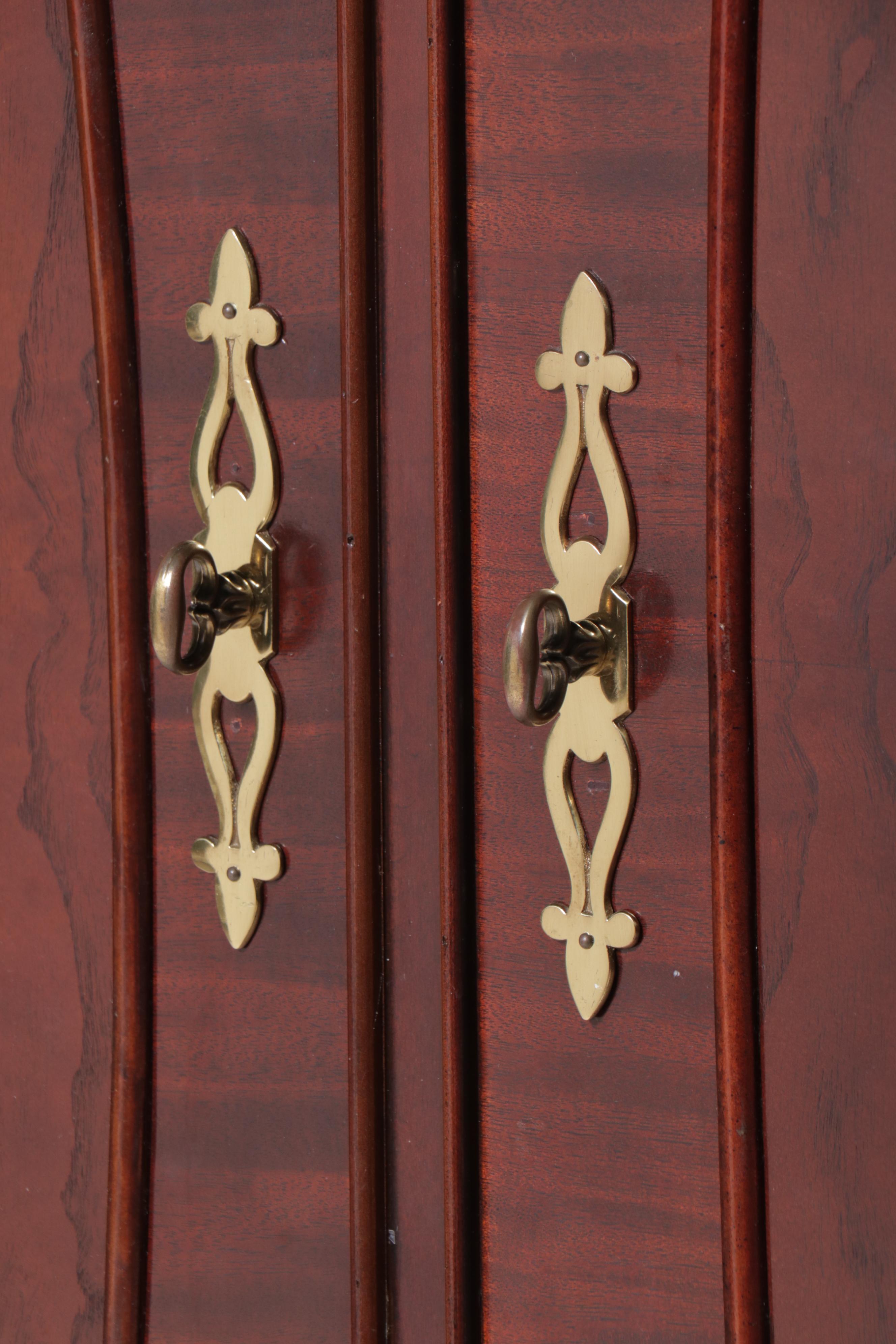 Century Chippendale Style Mahogany Armoire