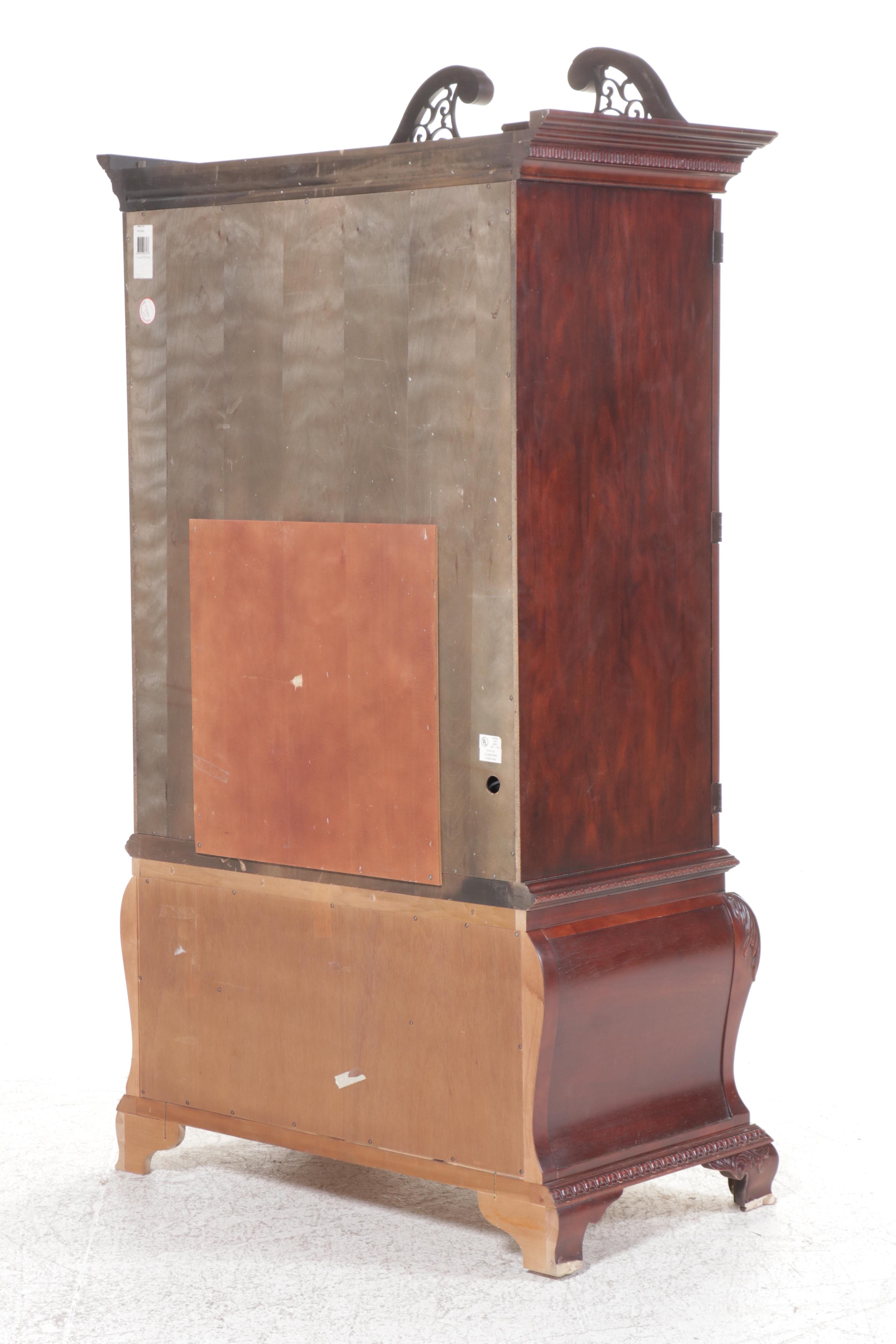 Century Chippendale Style Mahogany Armoire