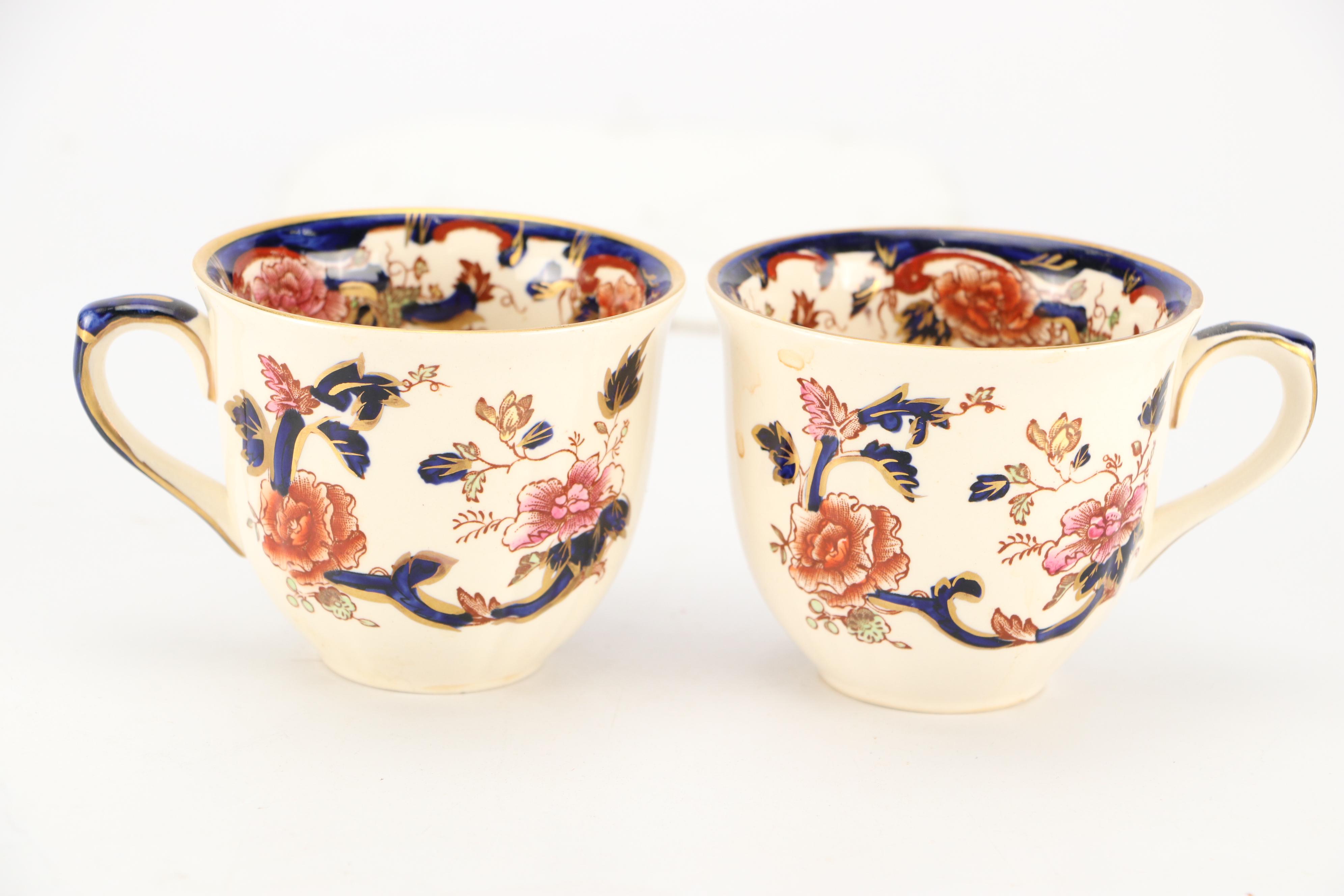 Mason's "Mandalay" English Imari Ceramic Dinnerware, 20th Century