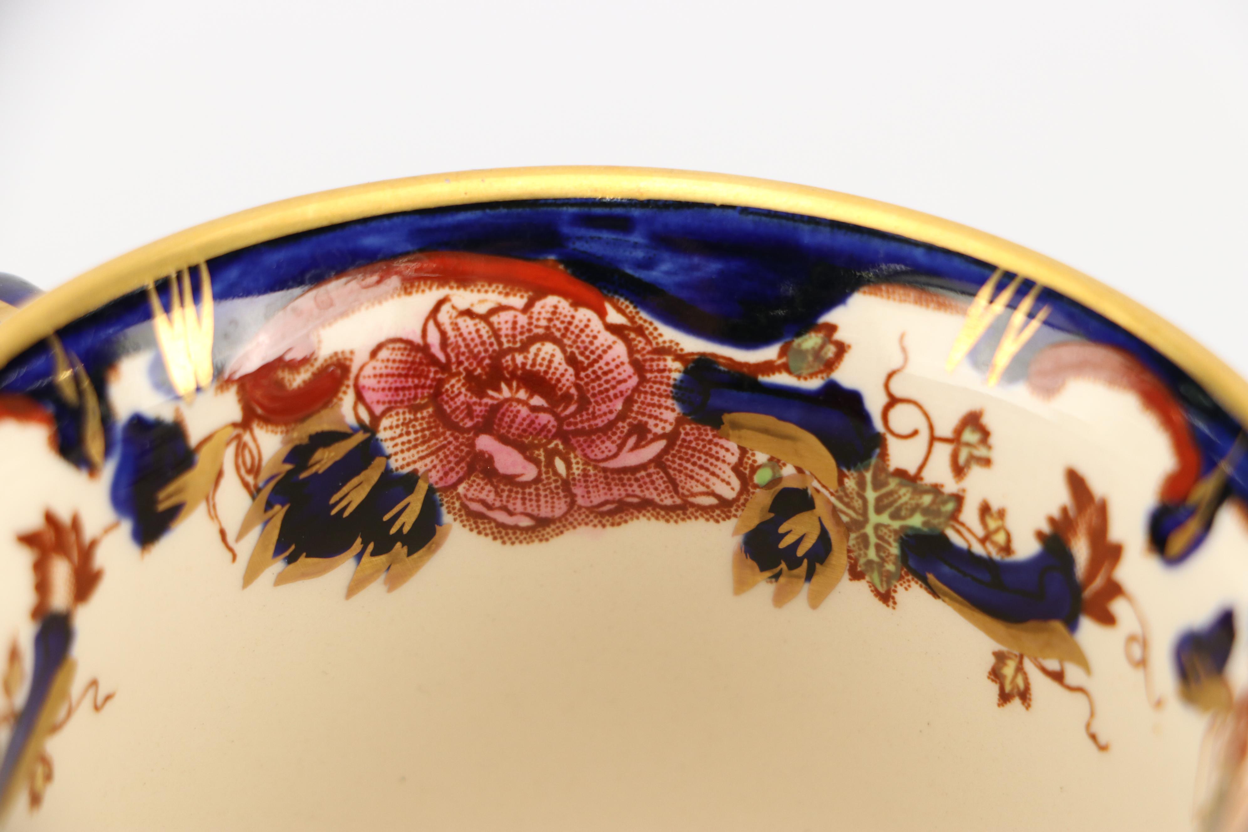 Mason's "Mandalay" English Imari Ceramic Dinnerware, 20th Century