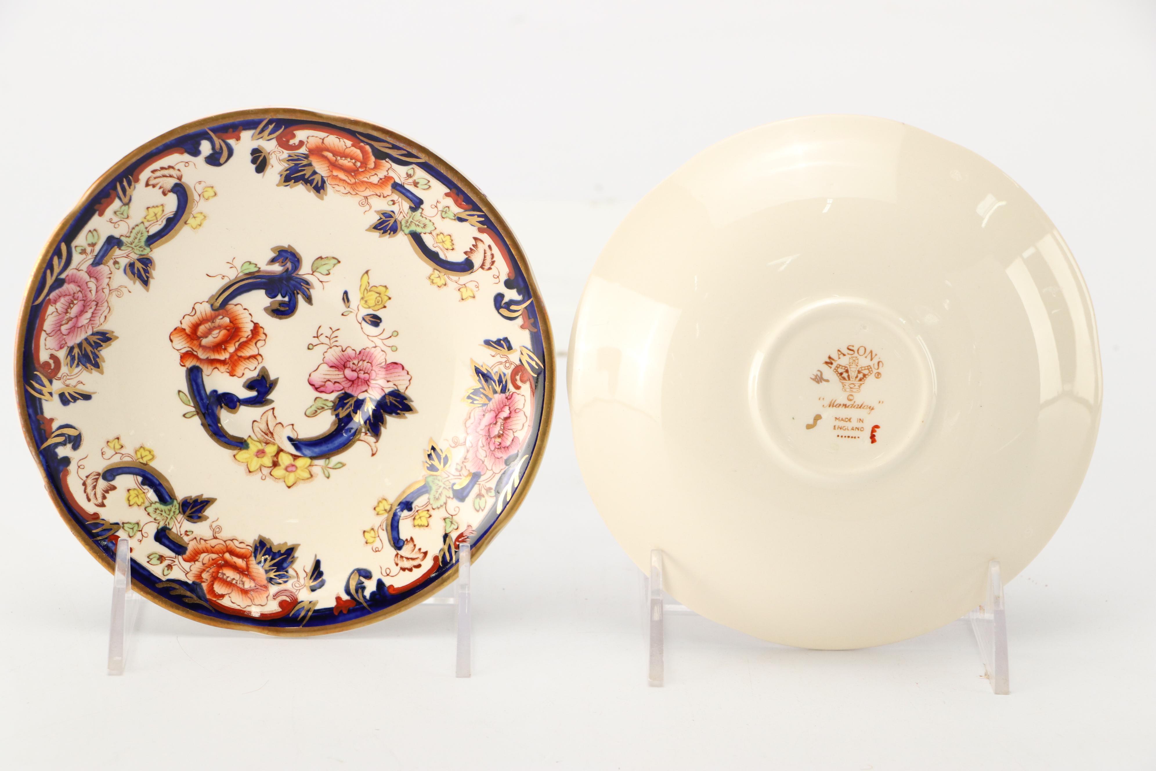 Mason's "Mandalay" English Imari Ceramic Dinnerware, 20th Century