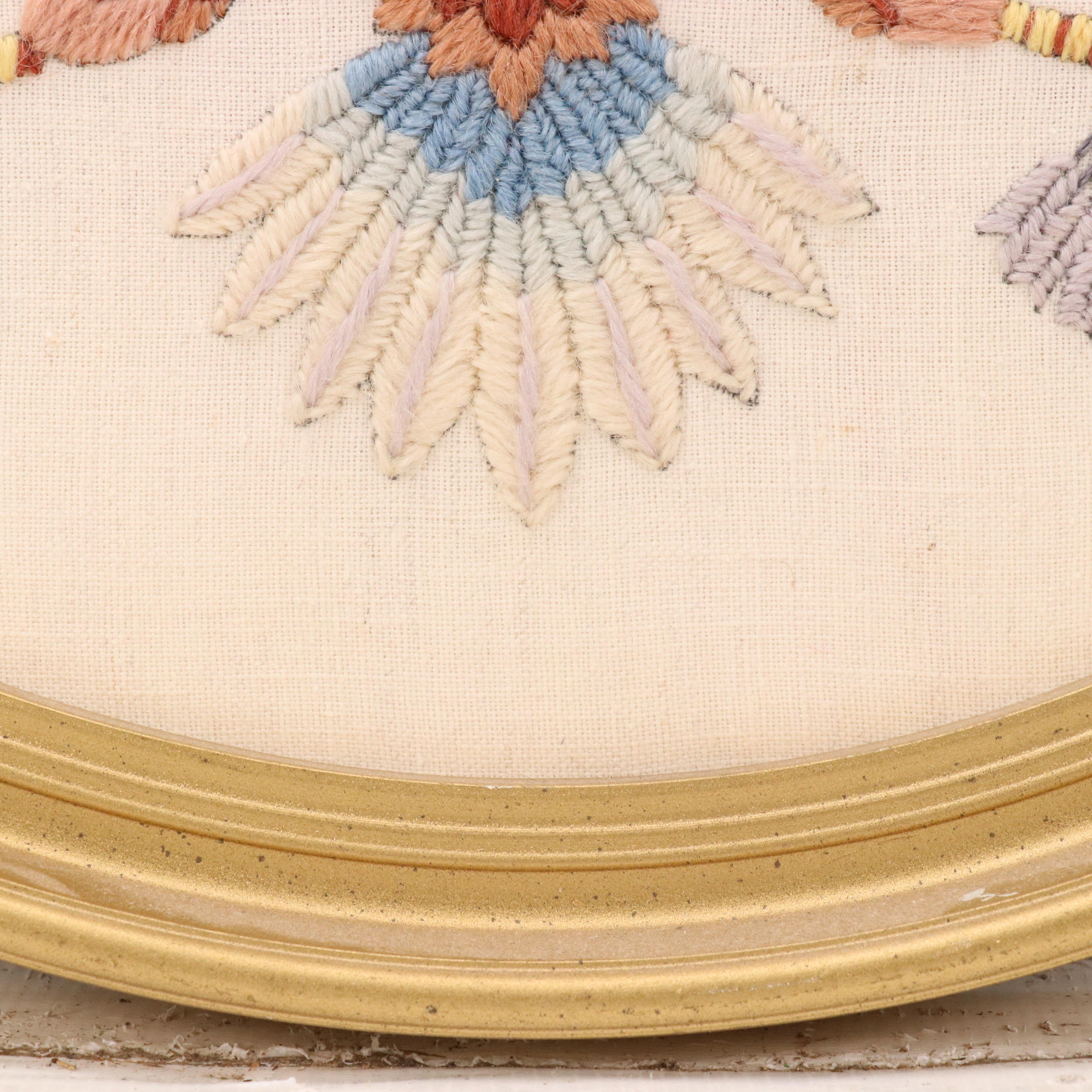 Handmade Crewel Embroidery Great Seal of The United States