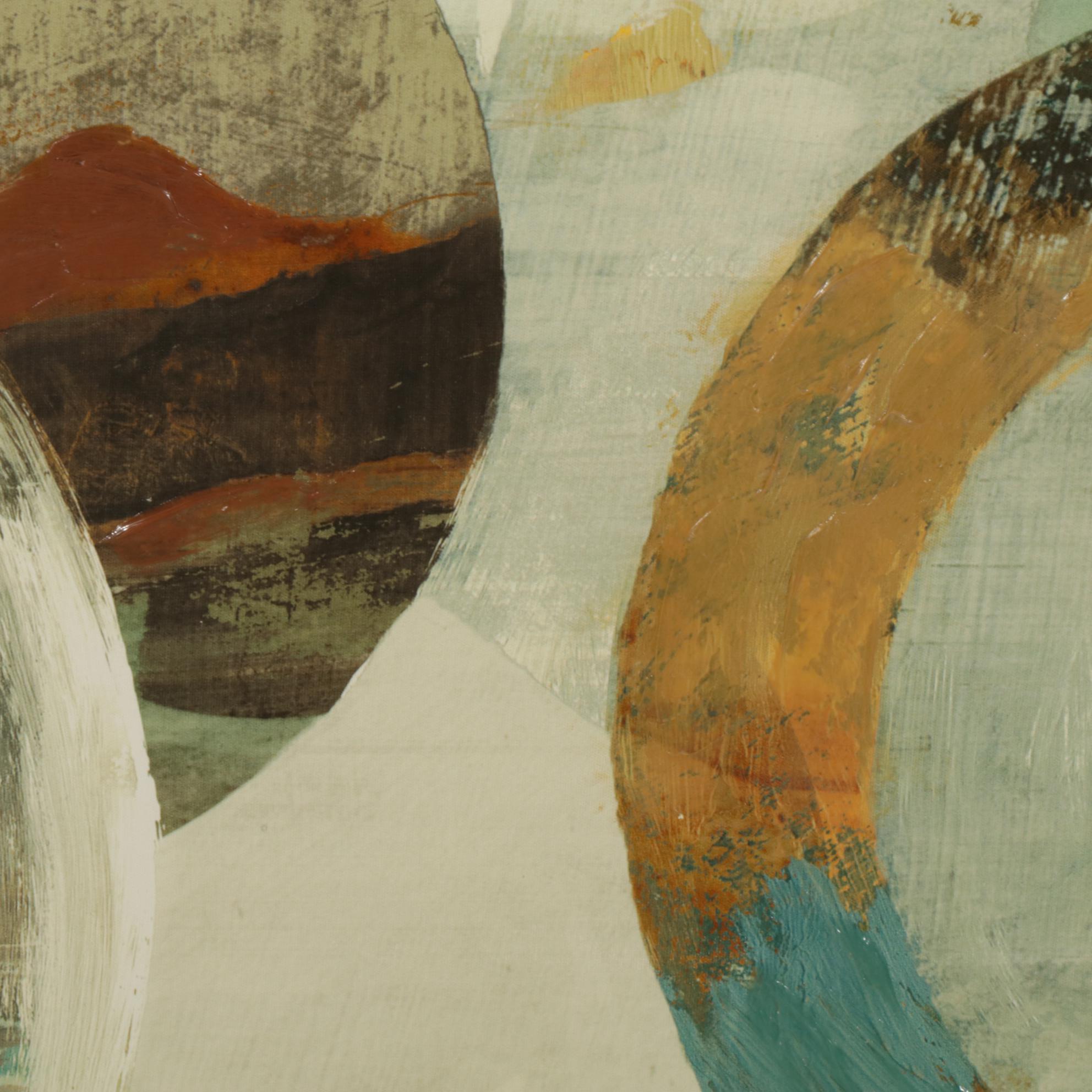 Tom Reeves "Alecto" Triptych Offset Lithographs on Canvas, Early 21st Century