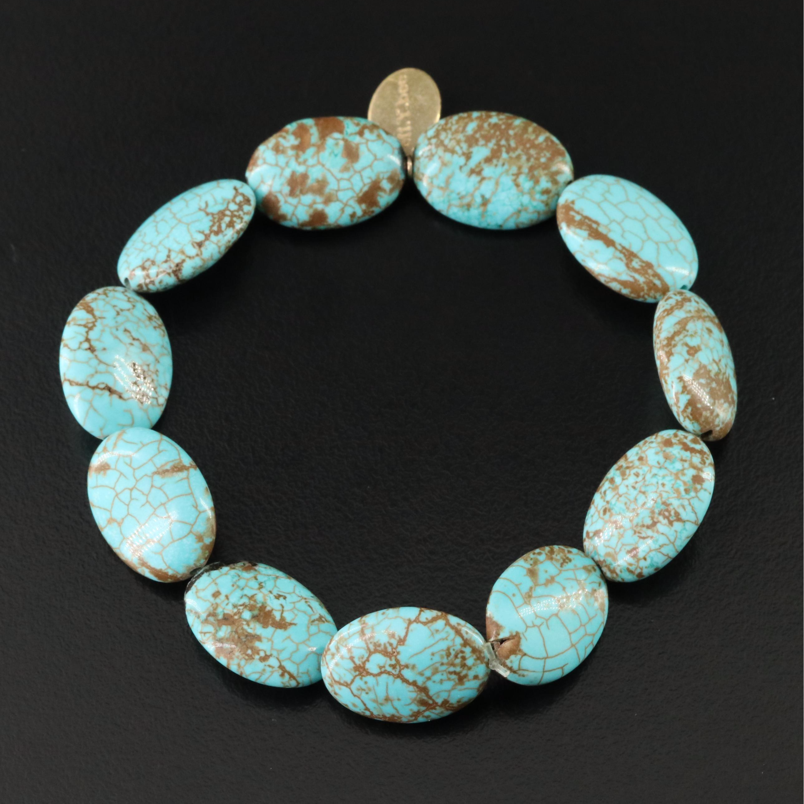eff. Y. bee Magnesite Bracelet