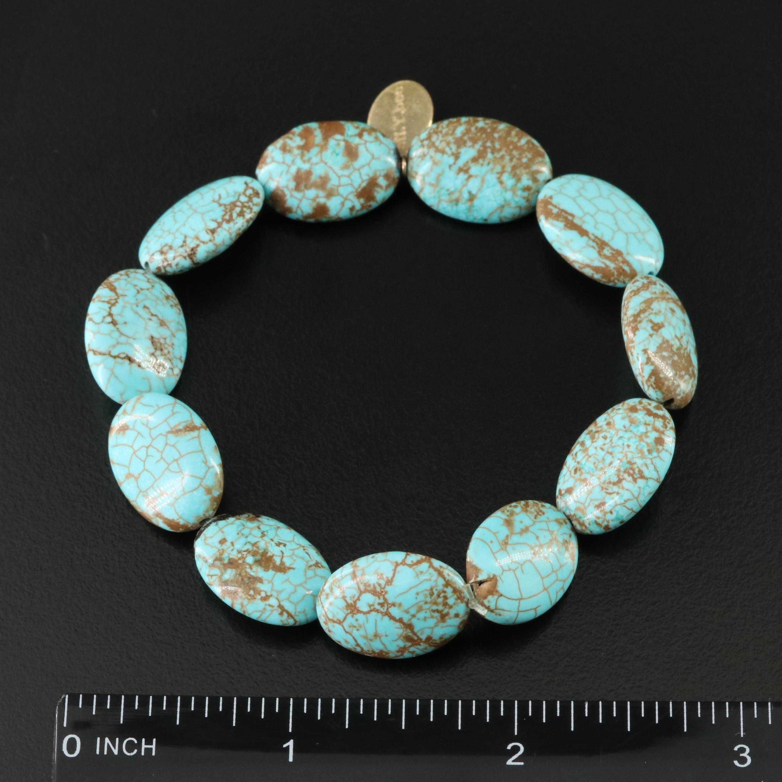 eff. Y. bee Magnesite Bracelet
