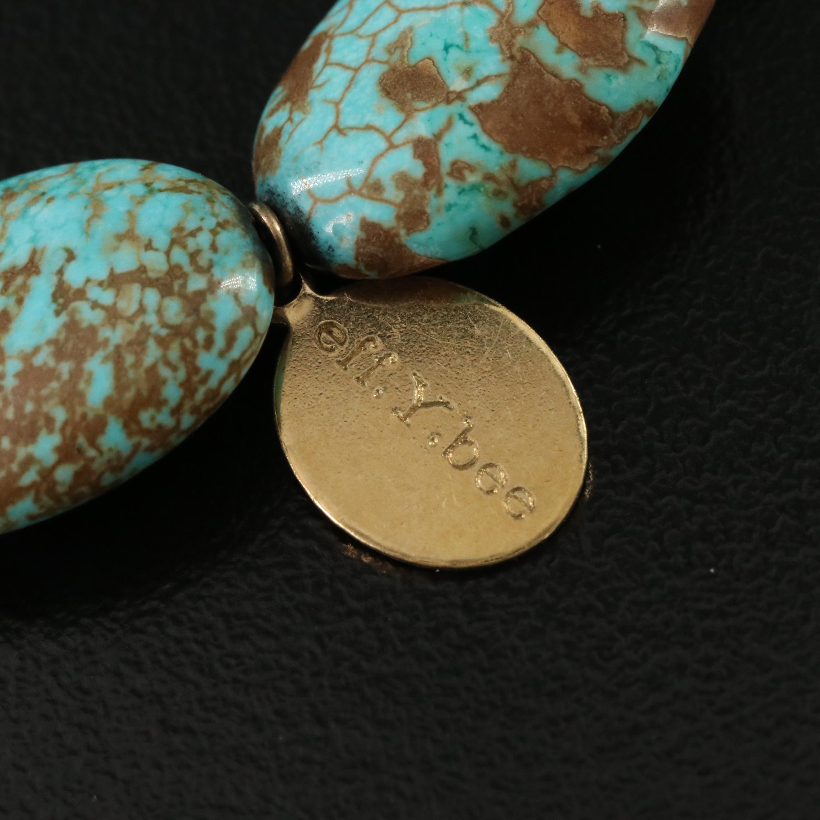 eff. Y. bee Magnesite Bracelet