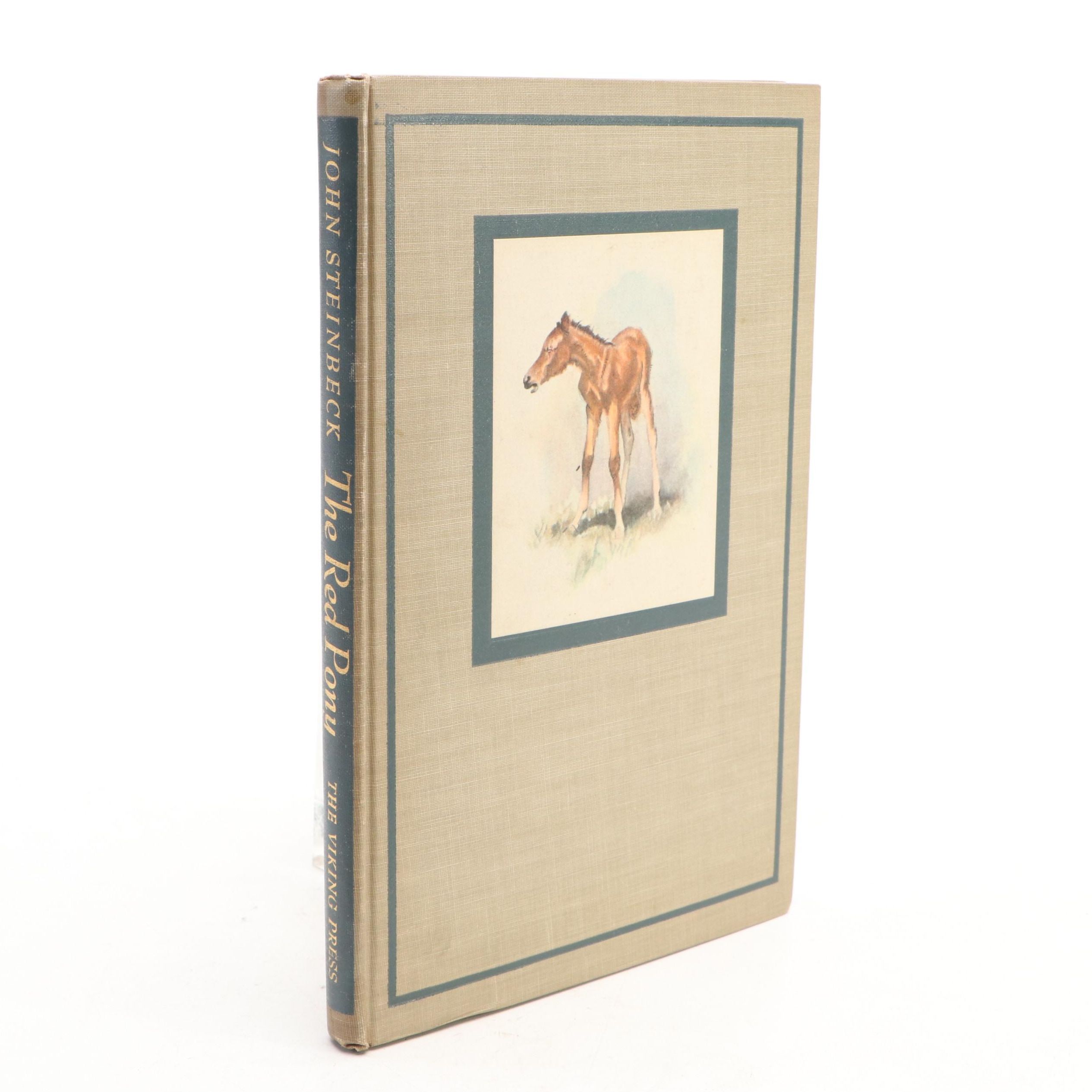 First Illustrated Edition "The Red Pony" by John Steinbeck, 1945