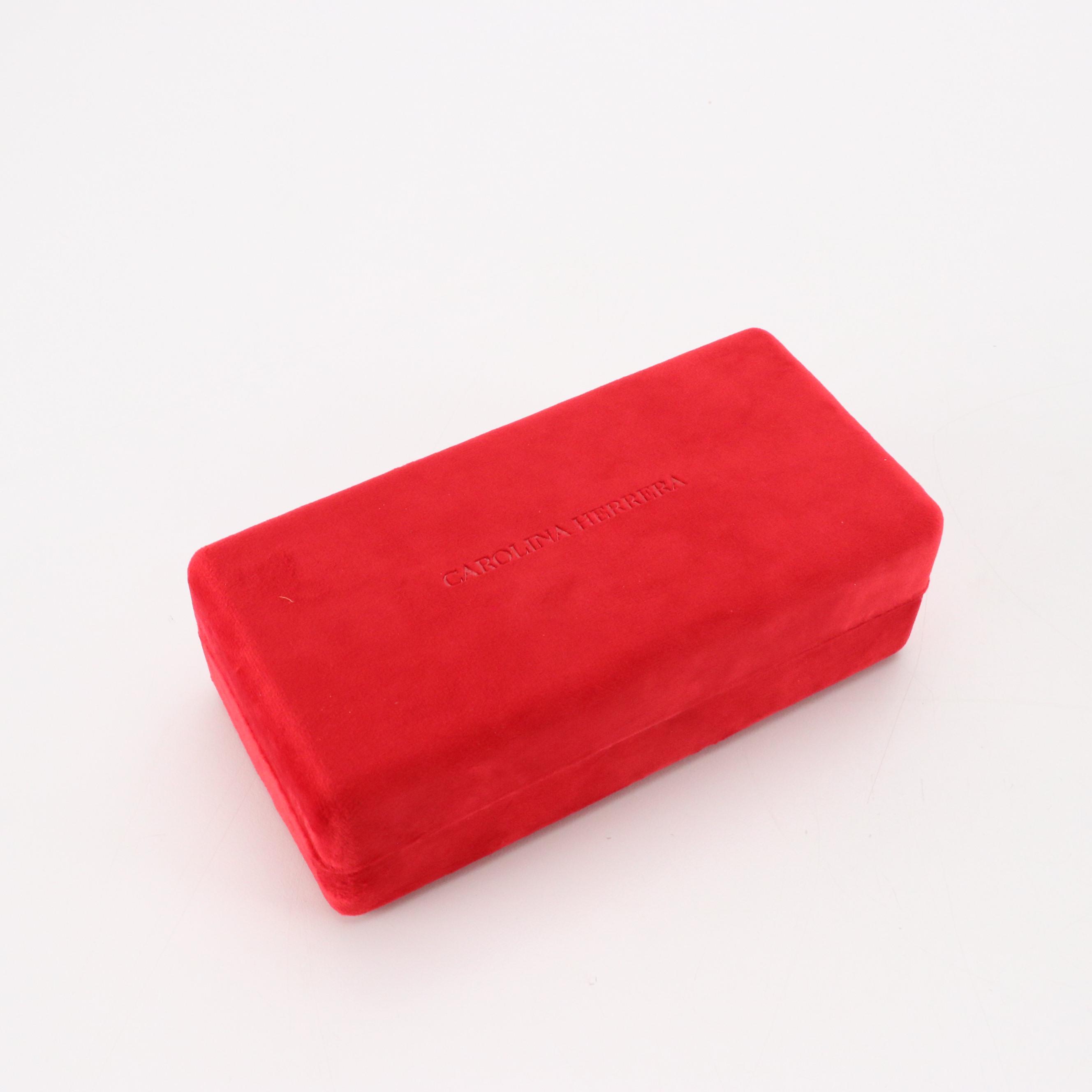 Carolina Herrera Black and White Accented Oversize Square Sunglasses W/ Case