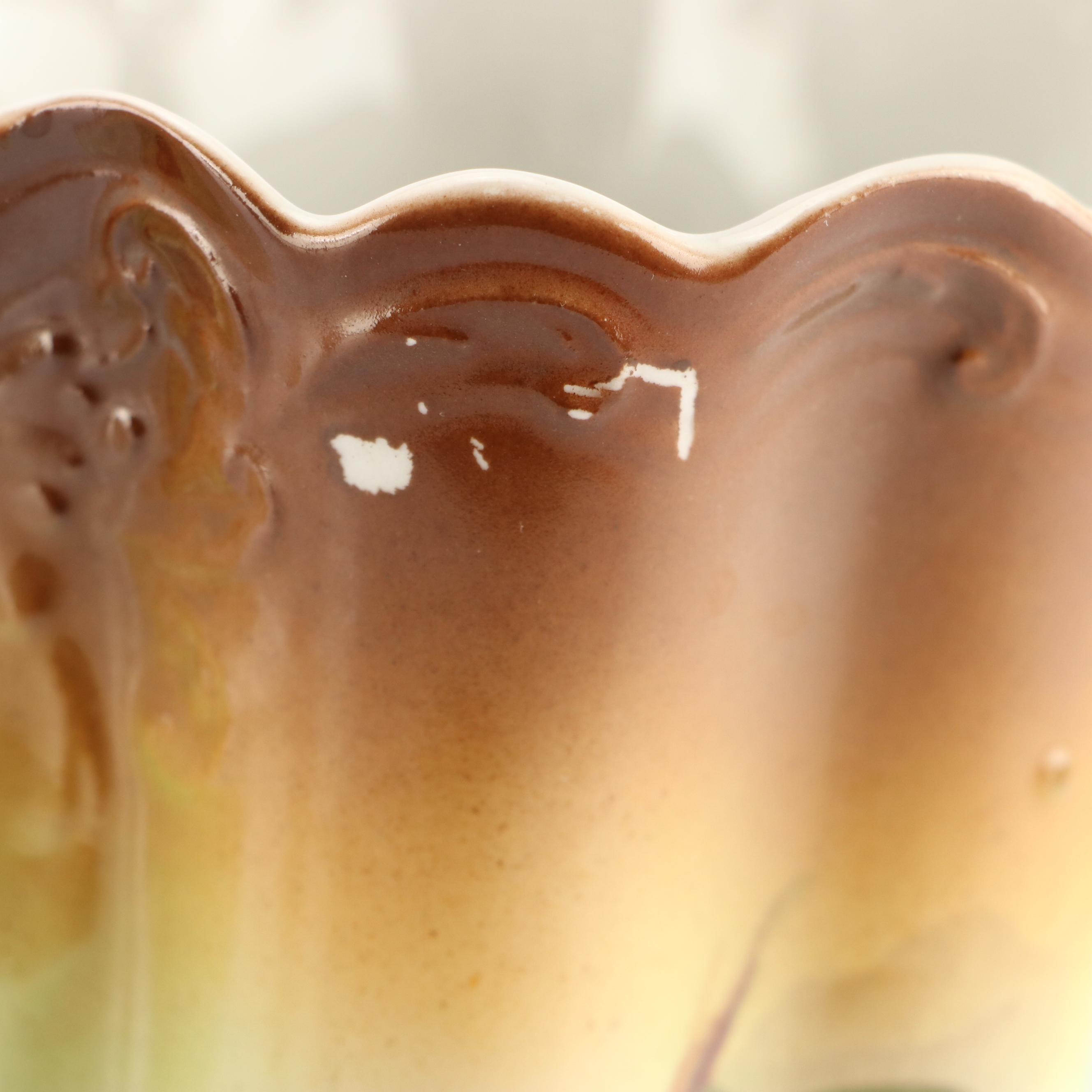 Nippon and Other Porcelain Ewers with Other Porcelain Table Accessories