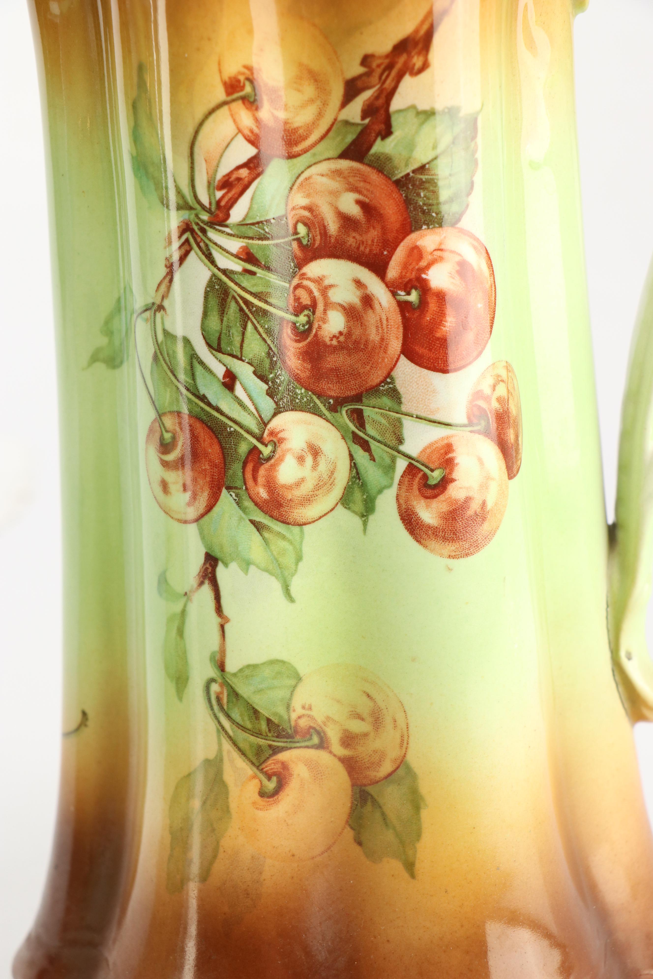 Nippon and Other Porcelain Ewers with Other Porcelain Table Accessories