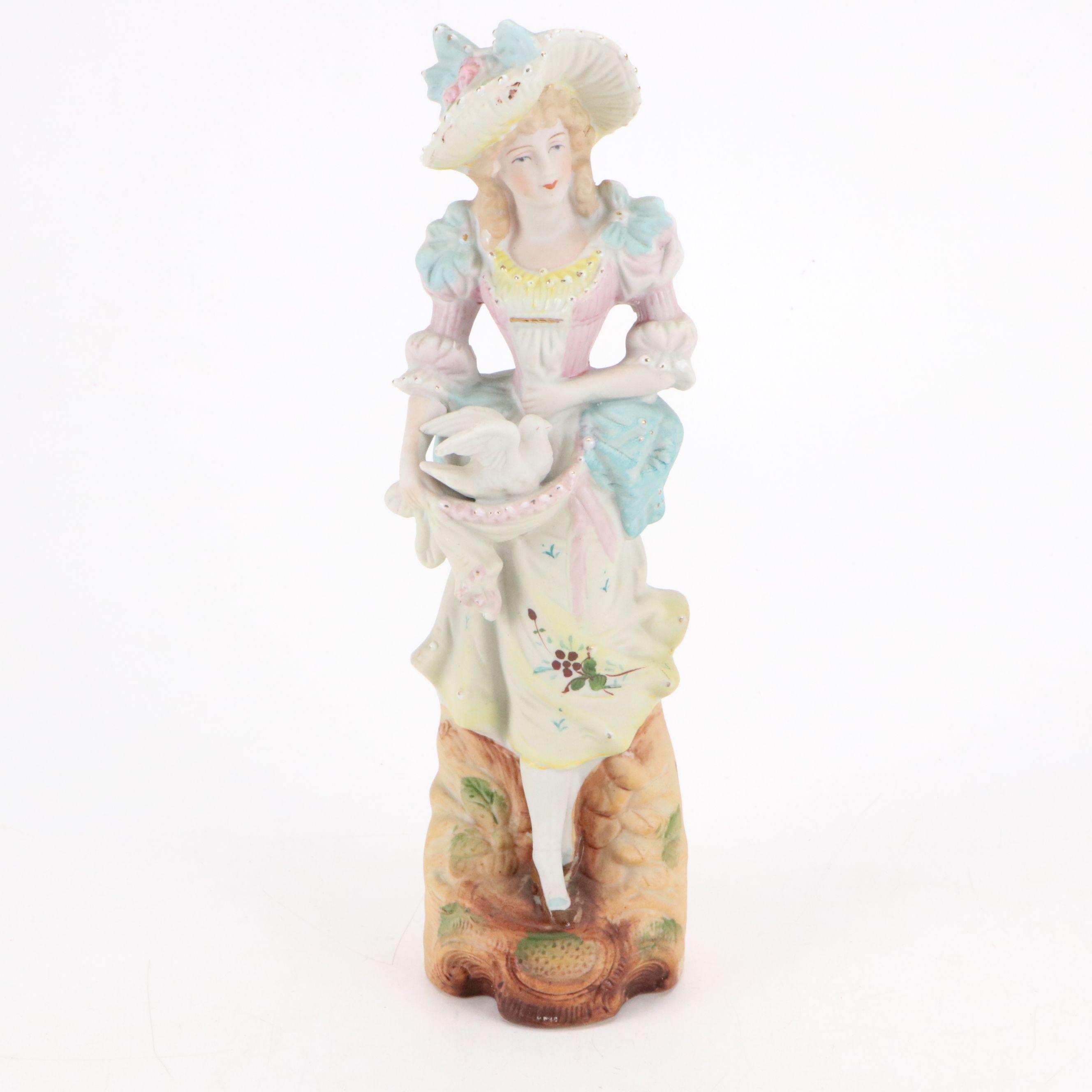 Pair of Victorian Gebruder Heubach with Other Japanese Figural Pairs