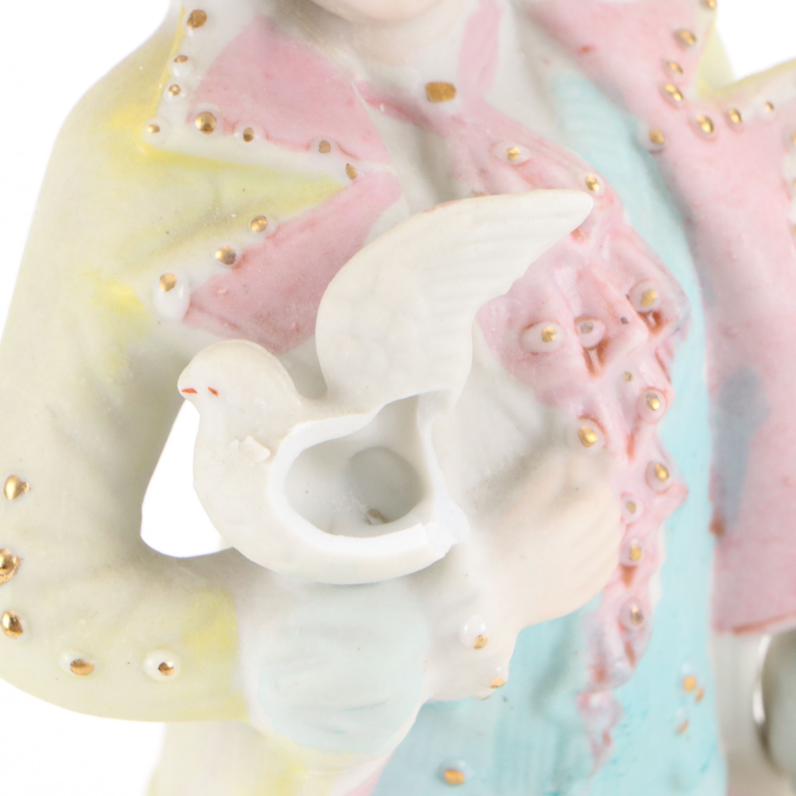 Pair of Victorian Gebruder Heubach with Other Japanese Figural Pairs