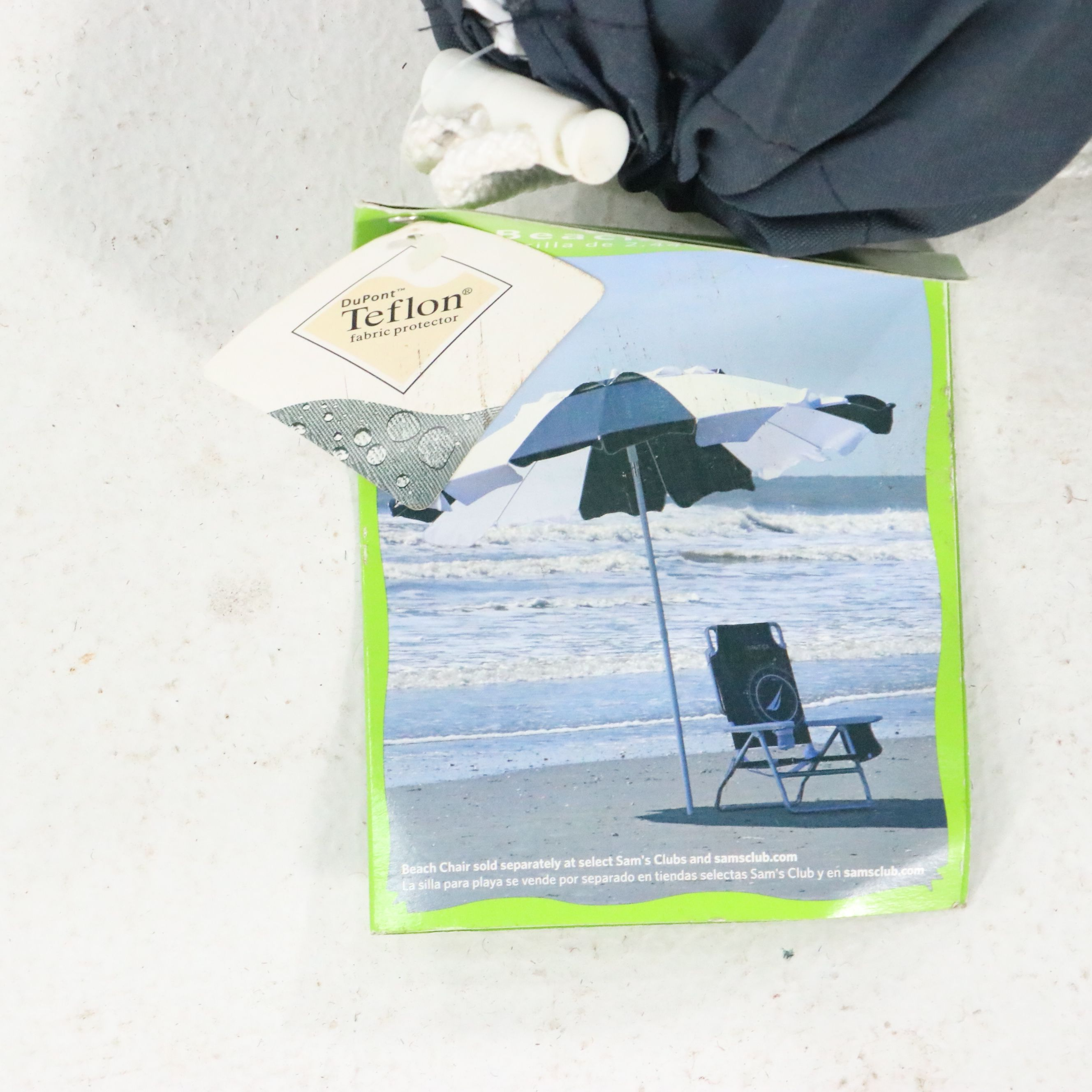Pair of DuPont 8' Teflon Beach Umbrellas