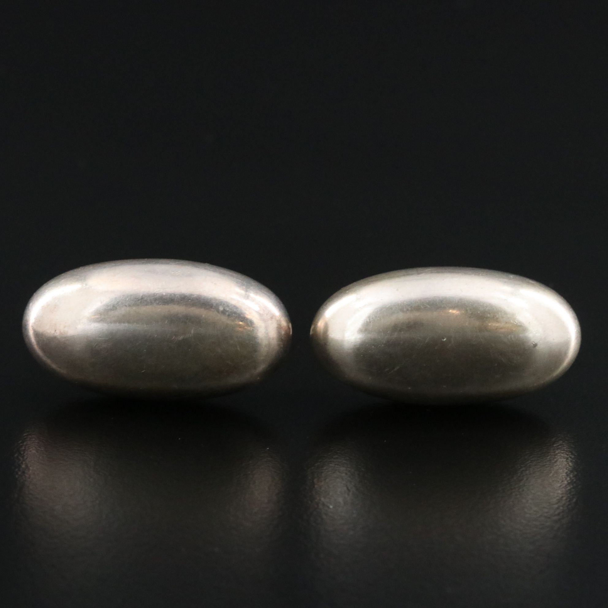 Viviana Torun Bülow-Hübe for Georg Jensen Modernist Sterling Cufflinks