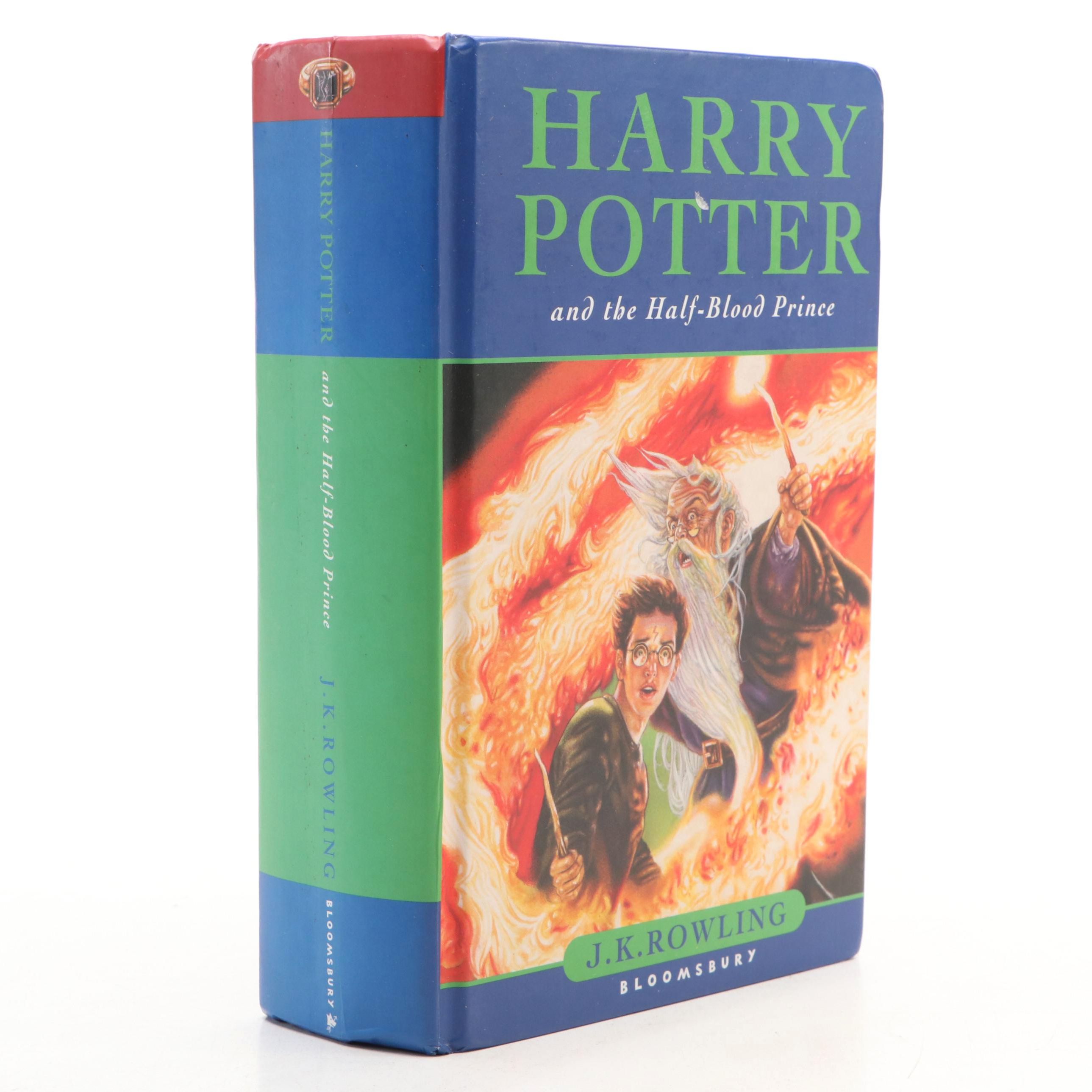 First UK Edition "Harry Potter and the Half-Blood Prince" by J. K. Rowling