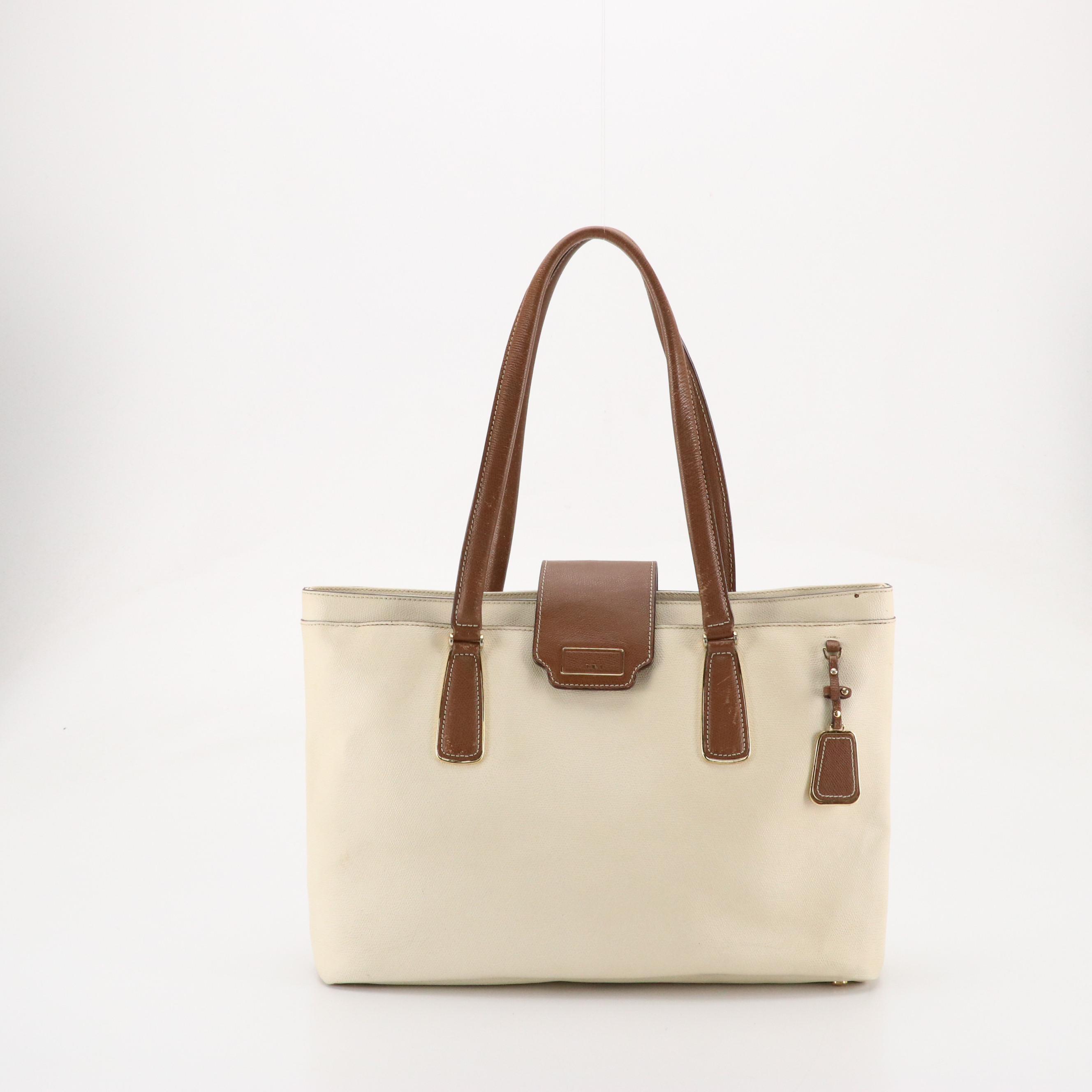 Tumi Sinclair Tegan Business Tote and Harold's Top Handle Satchel