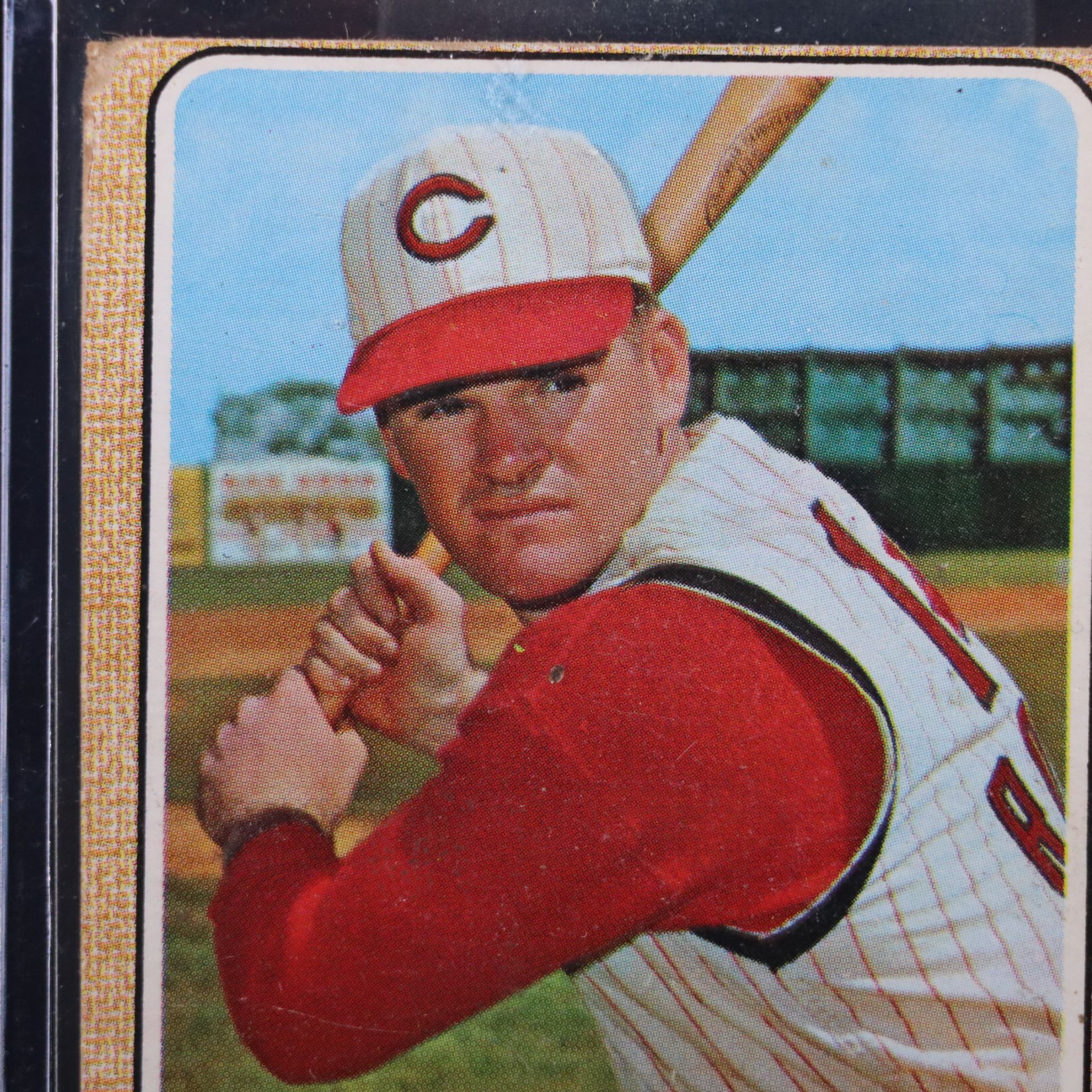 1968 Topps Pete Rose Cincinnati Reds Baseball Card