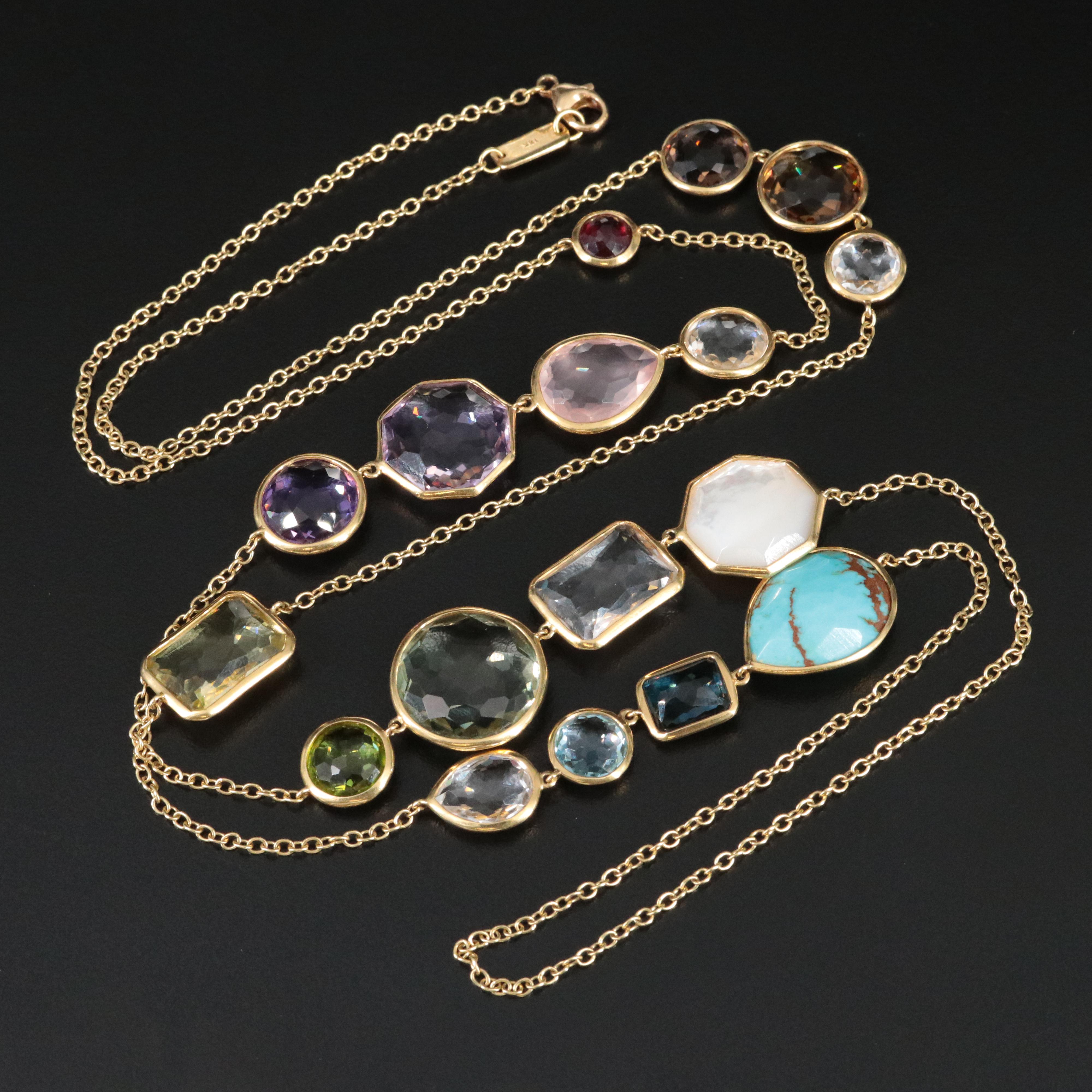 Ippolita Rock Candy 18K Multi Gemstone Necklace