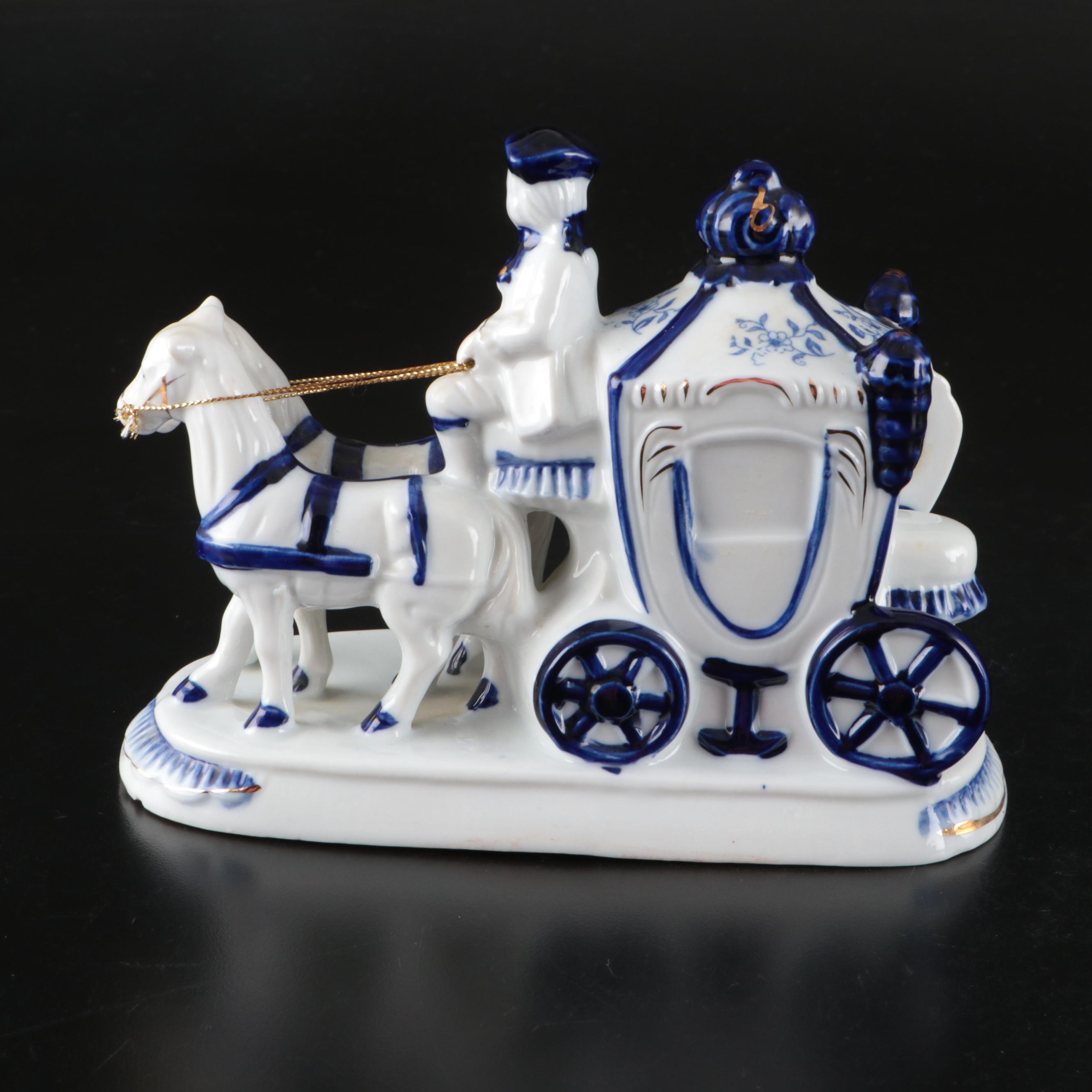 FEI "George & Martha" Porcelain Figurines and Other Décor, Mid to Late 20th C.