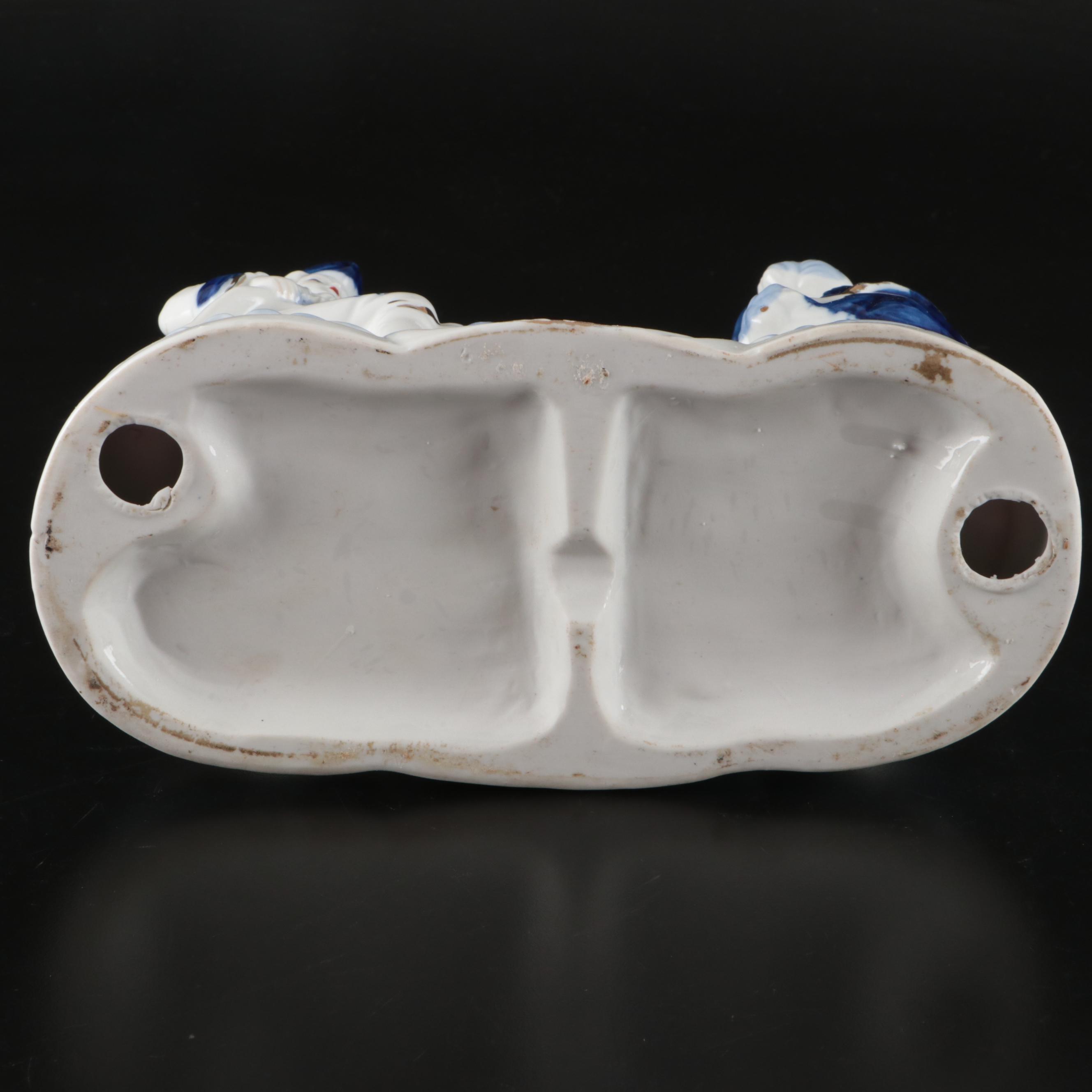 FEI "George & Martha" Porcelain Figurines and Other Décor, Mid to Late 20th C.