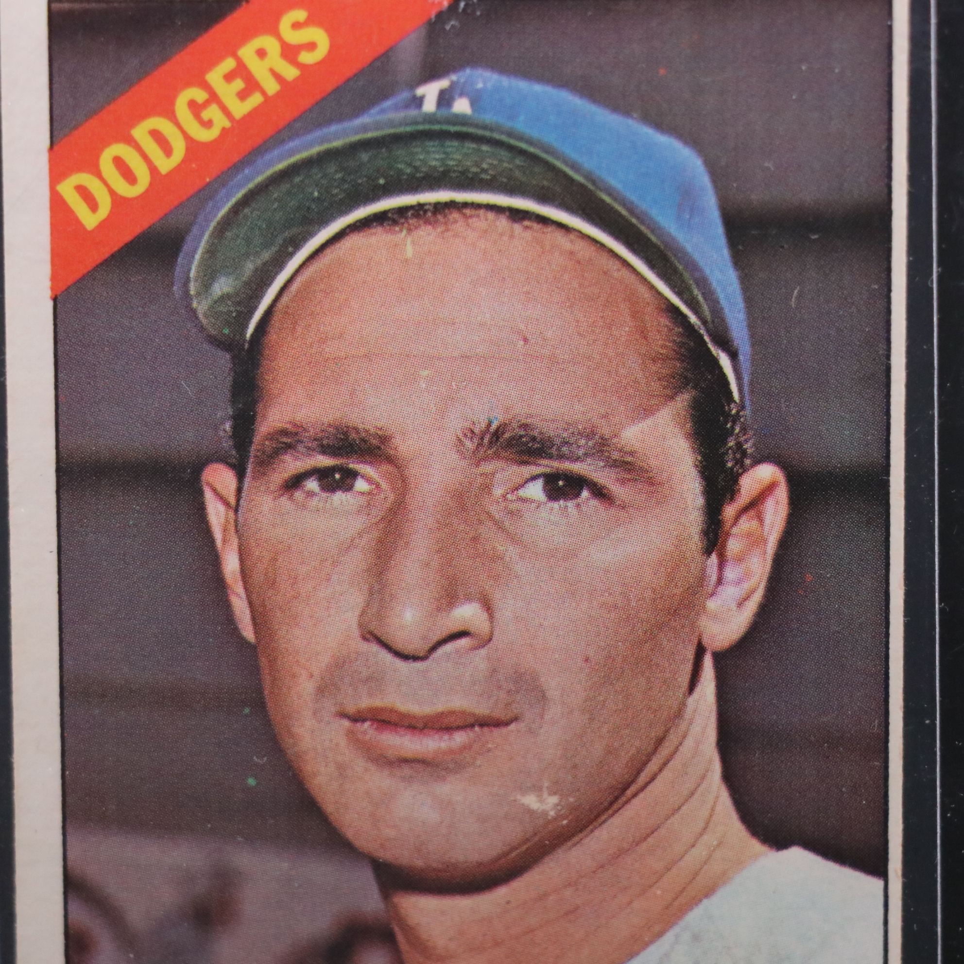 1966 Topps Sandy Koufax Los Angeles Dodgers Baseball Card