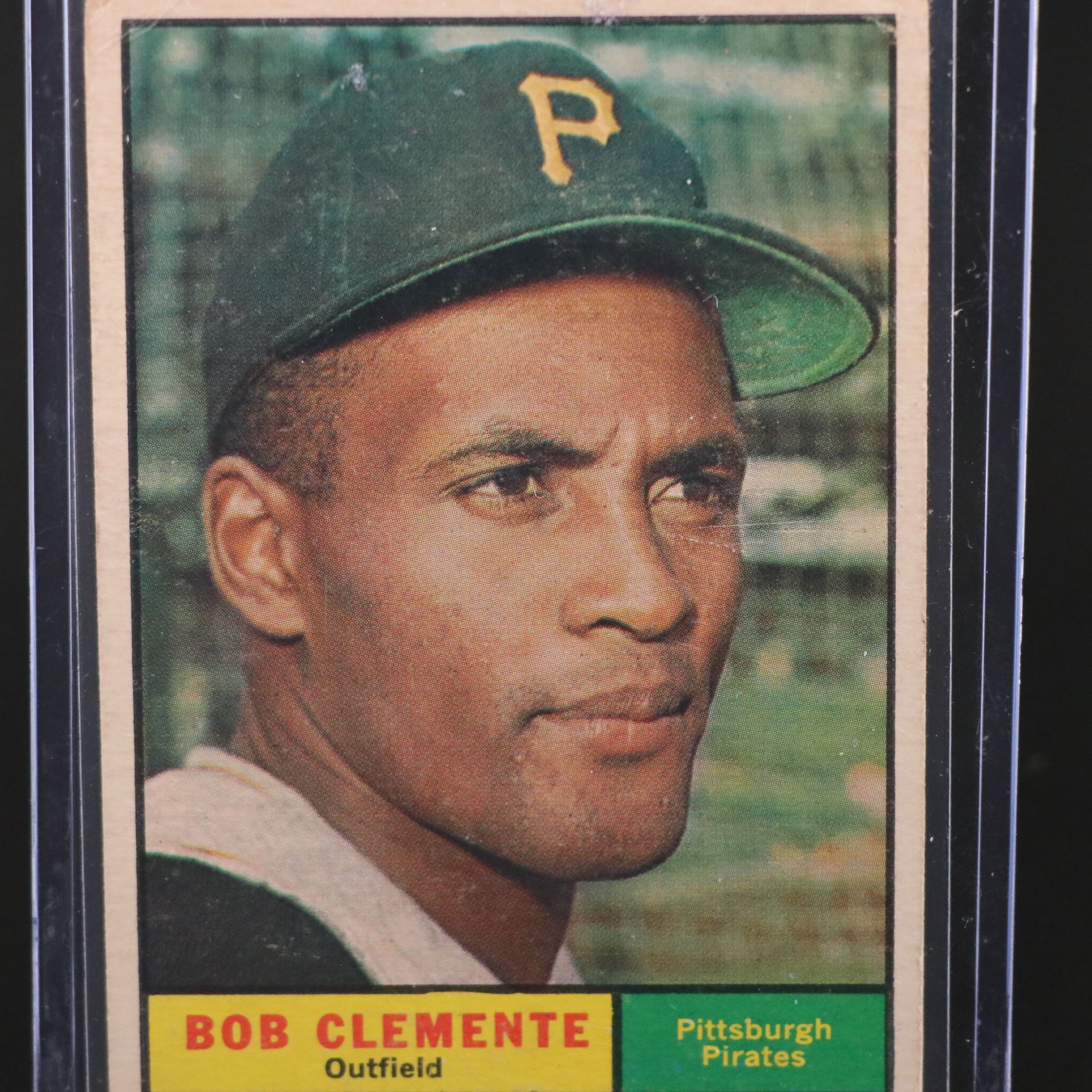 1961 Topps Roberto Clemente Pittsburgh Pirates Baseball Card