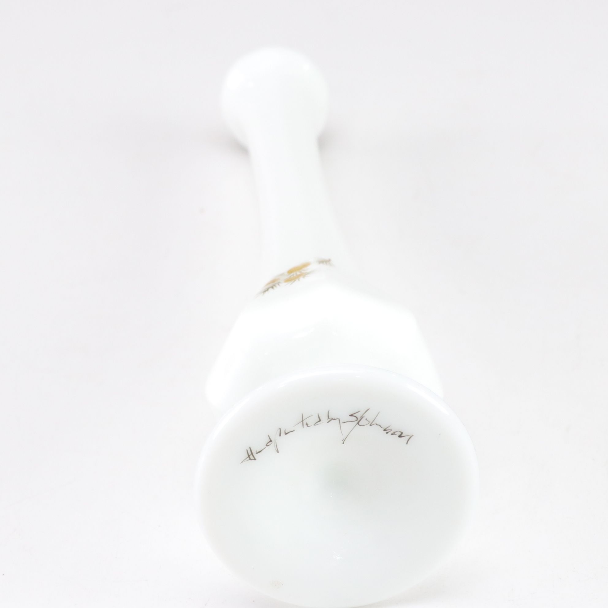 Fenton Cardinal Milk Glass Bud Vase with Ardalt Cat Figurine and More