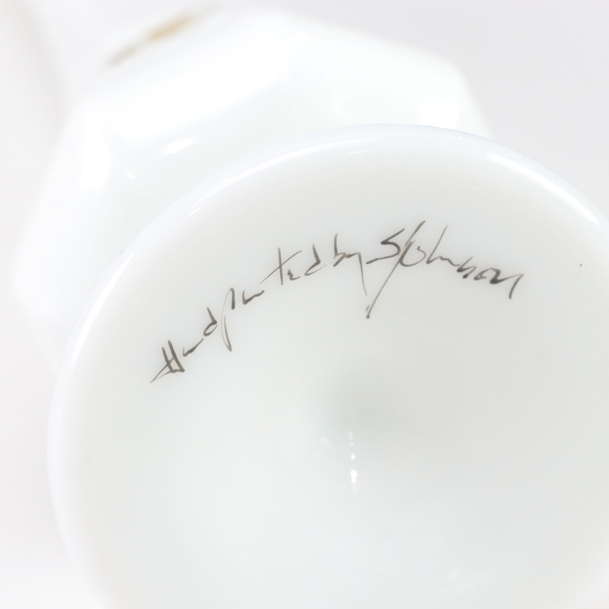 Fenton Cardinal Milk Glass Bud Vase with Ardalt Cat Figurine and More