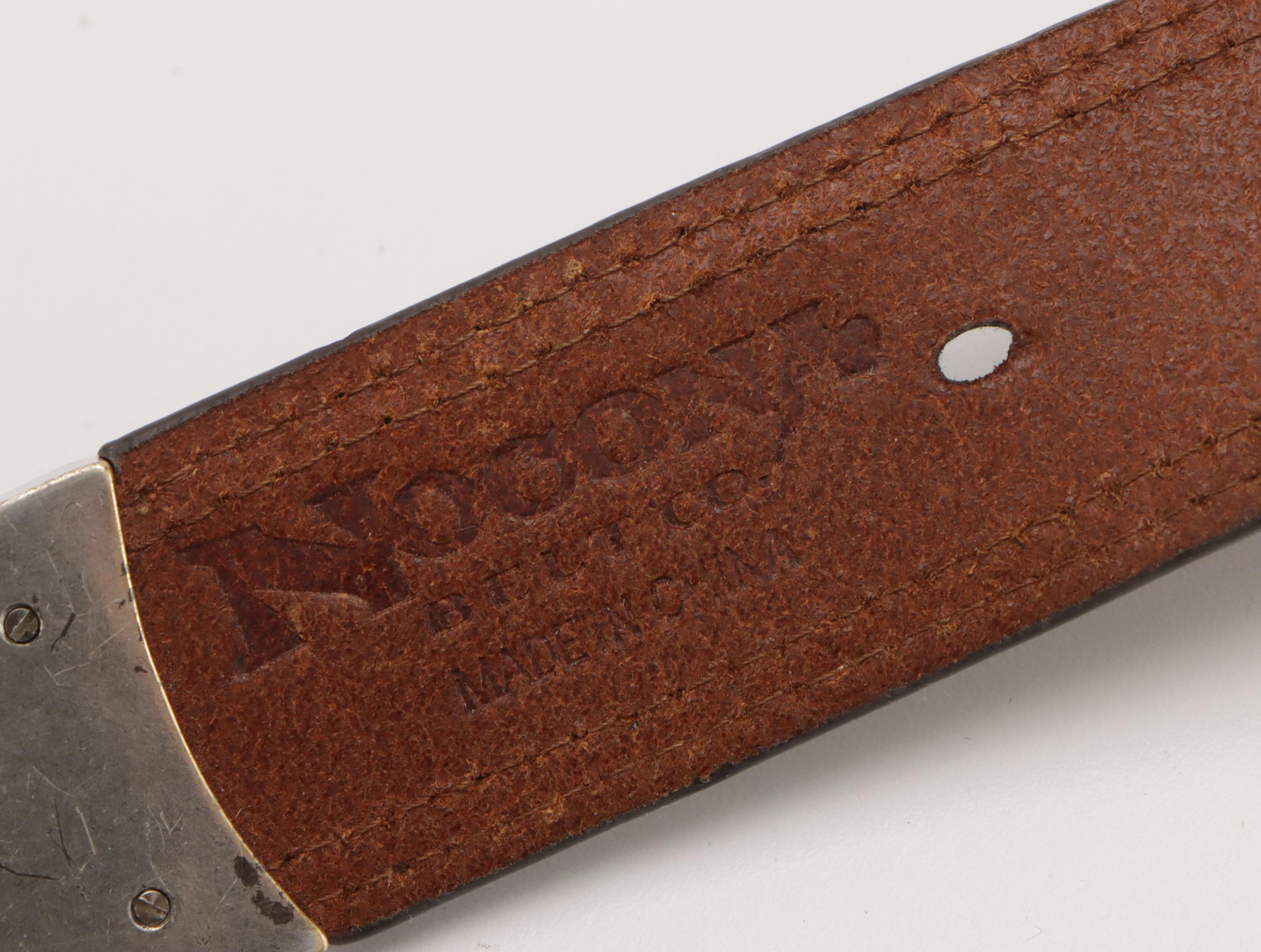 Nocona and More Tooled/Embellished Western Style Belts, Other Metal Belts