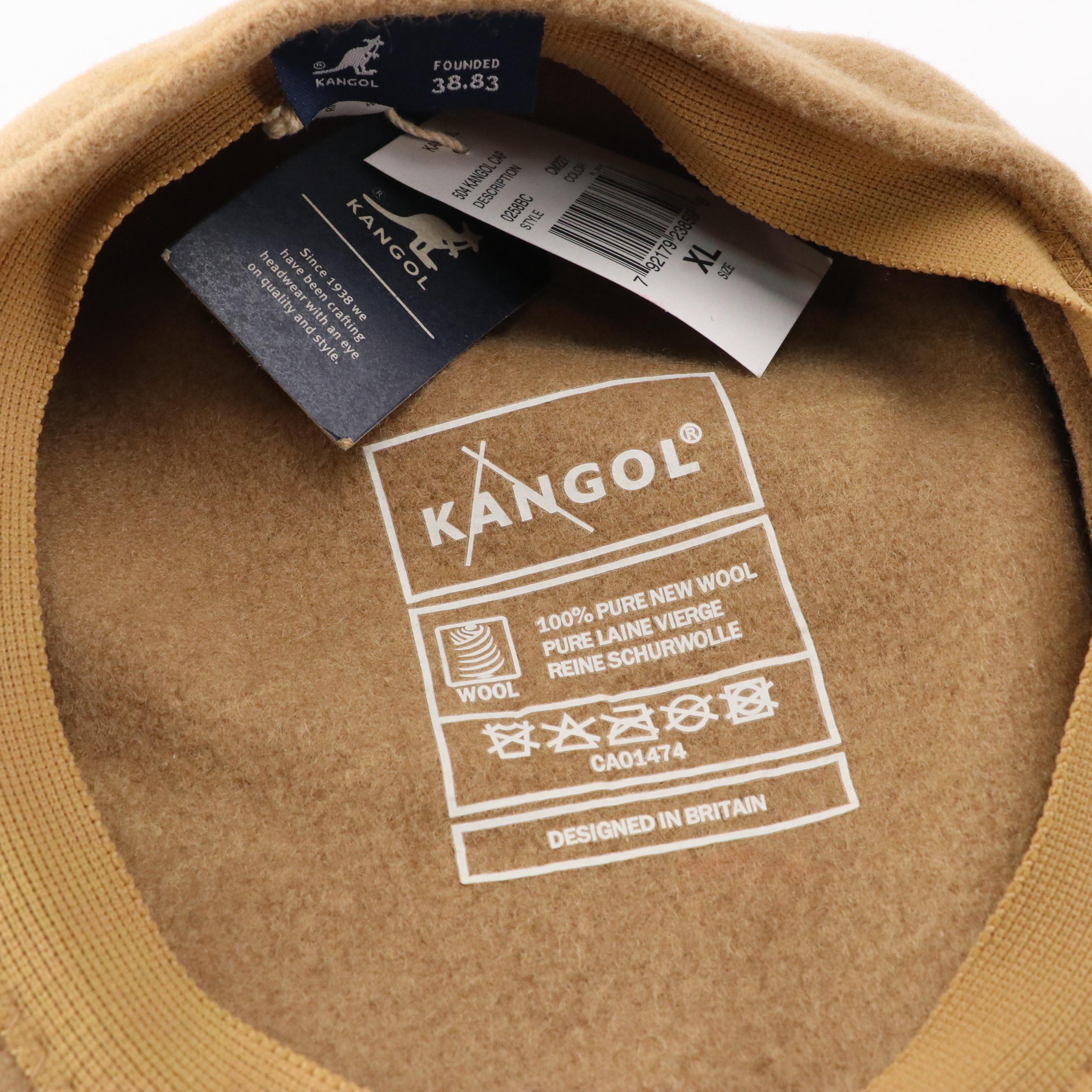 Kangol 504 Wool Caps, Haband Co. Woven Polyester Flat Cap, and Other Scarf