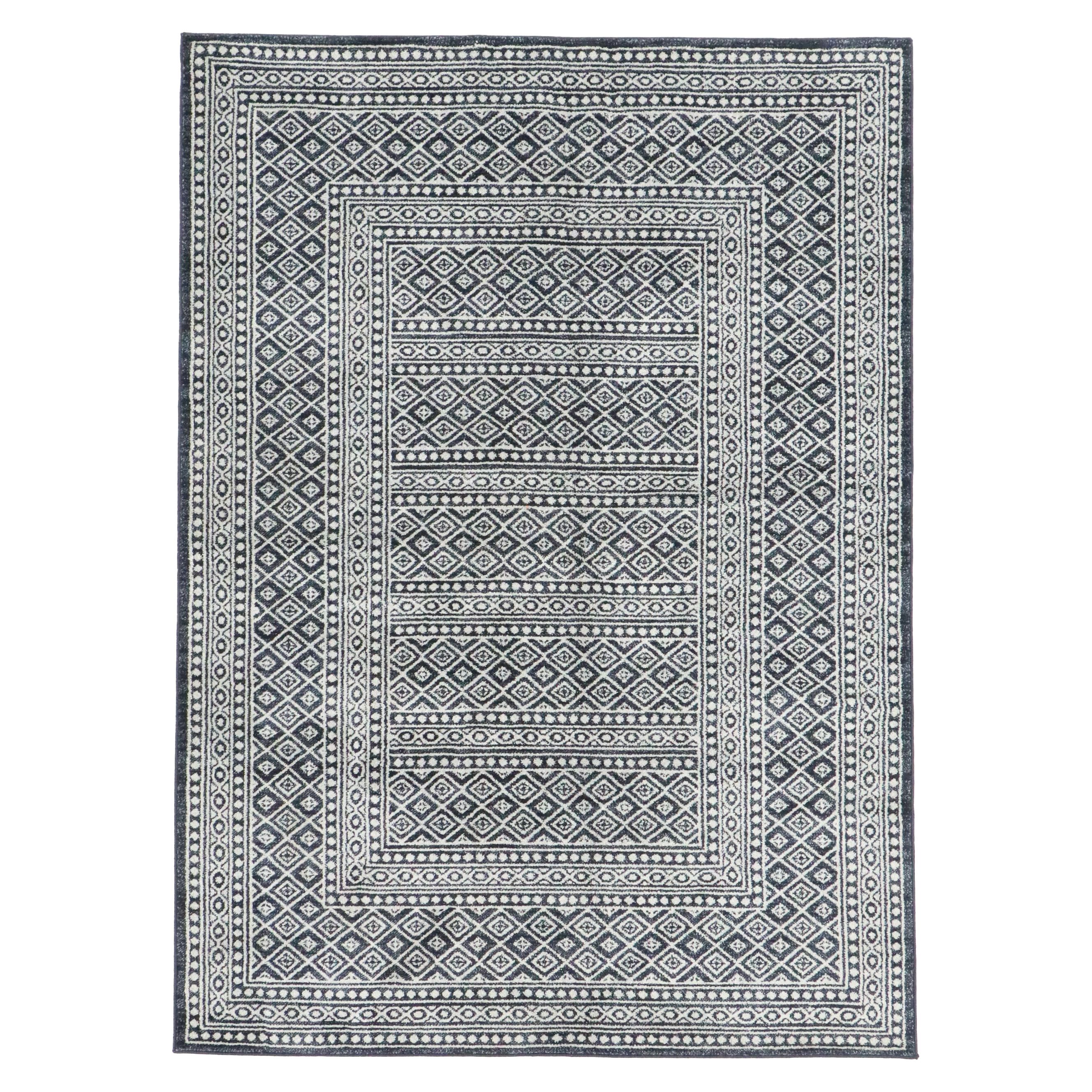 5'3 x 7'3 Machine Made Nourison Palermo Collection Area Rug