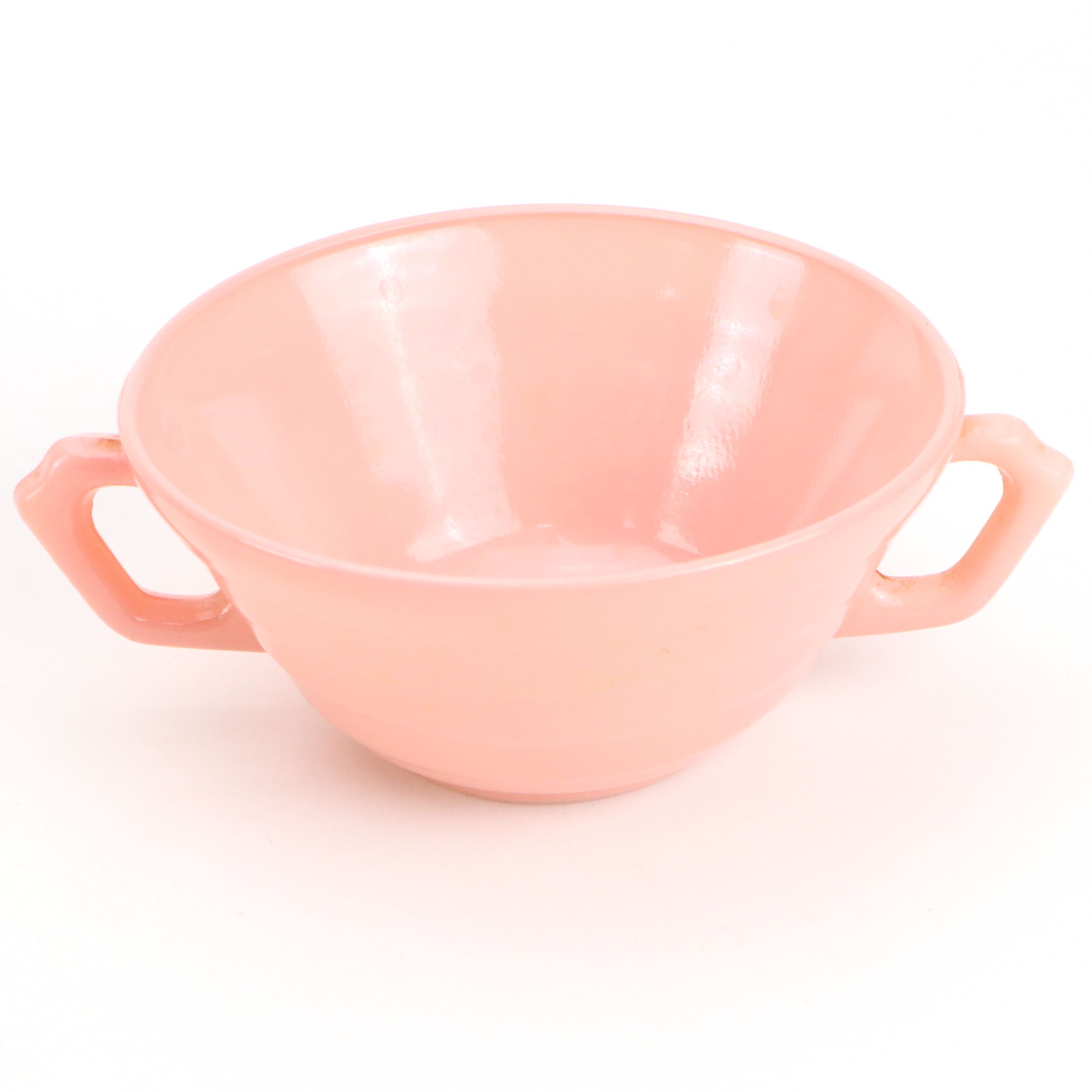 Hazel Atlas Platonite Glass Sherbet Glasses with Serving Pieces, Mid-20th C.