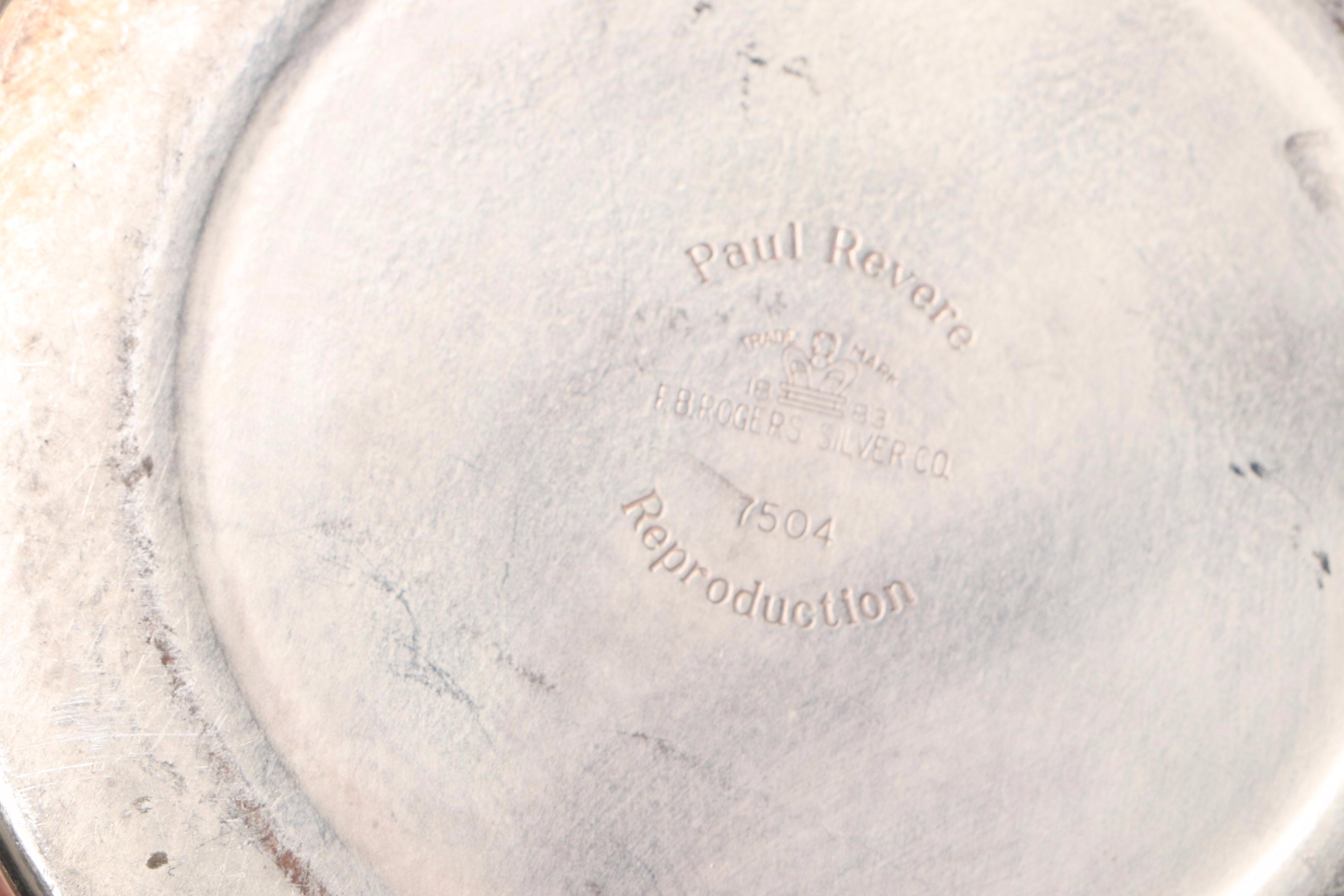 Reed & Barton with Other Saddlebread Presentation Pitchers and Urns