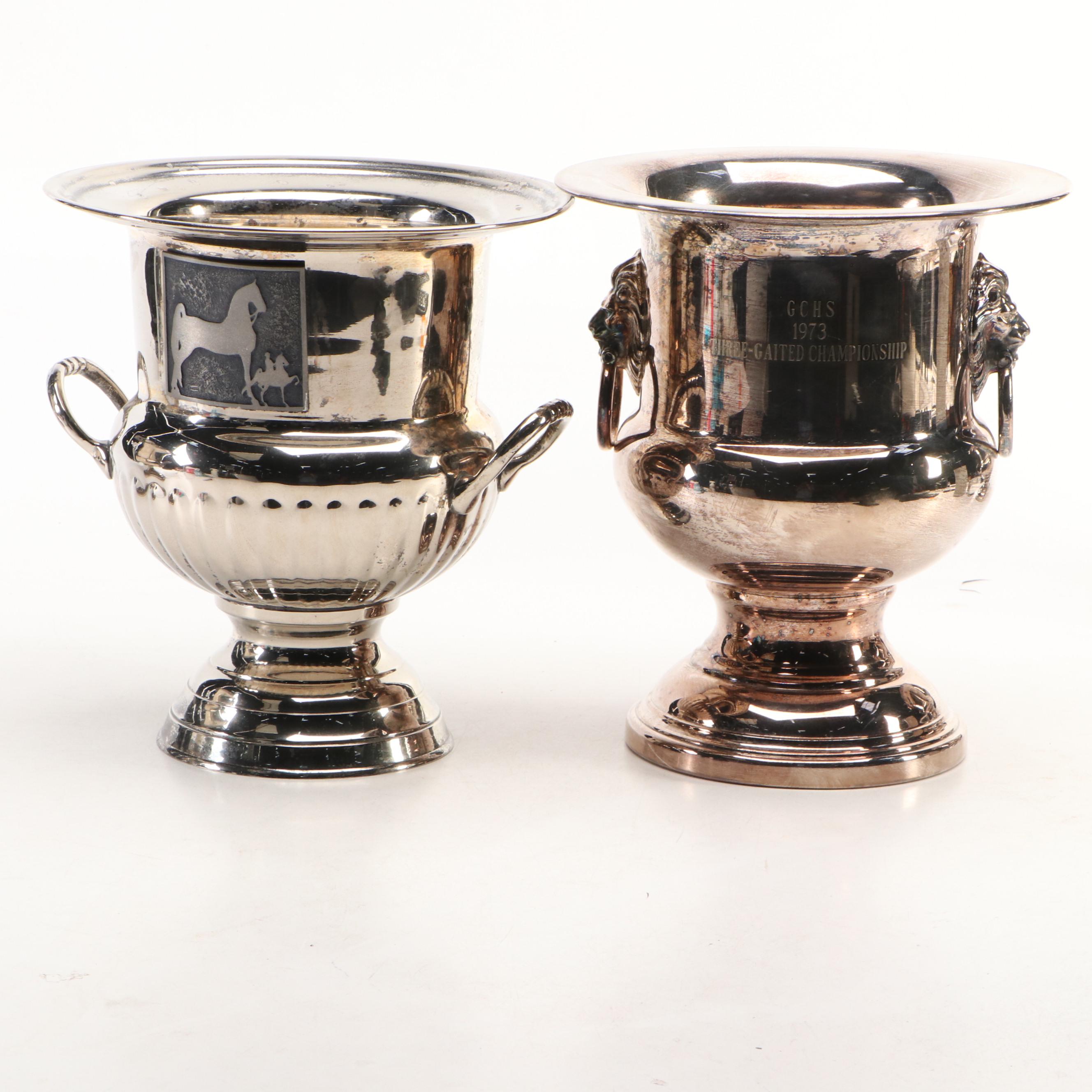 Reed & Barton with Other Saddlebread Presentation Pitchers and Urns