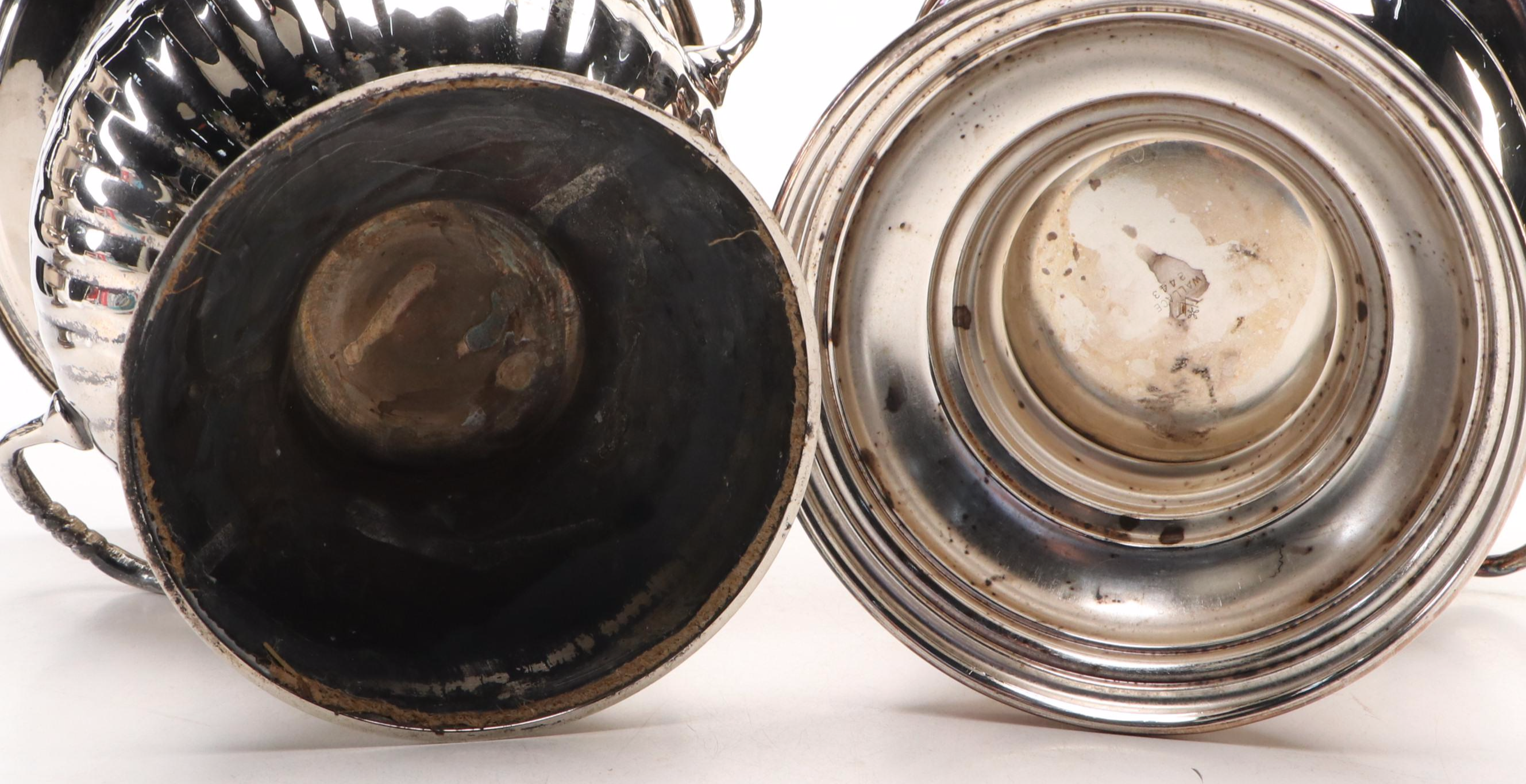 Reed & Barton with Other Saddlebread Presentation Pitchers and Urns