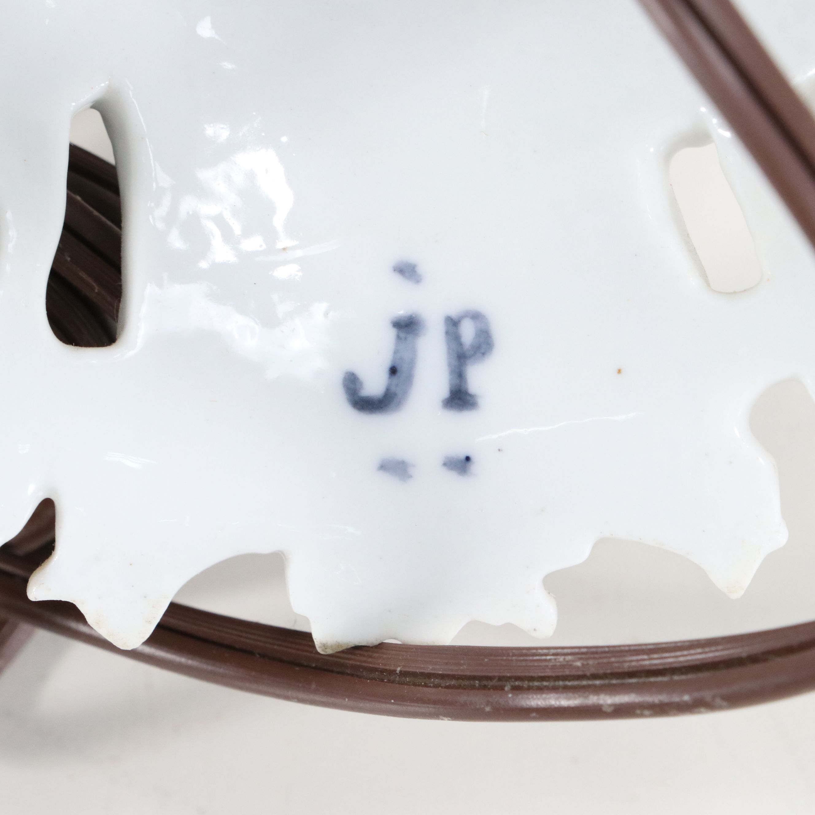 19th Century Jacob Petit French Chinoiserie Vases, Adapted to Lamps Mid-20th C