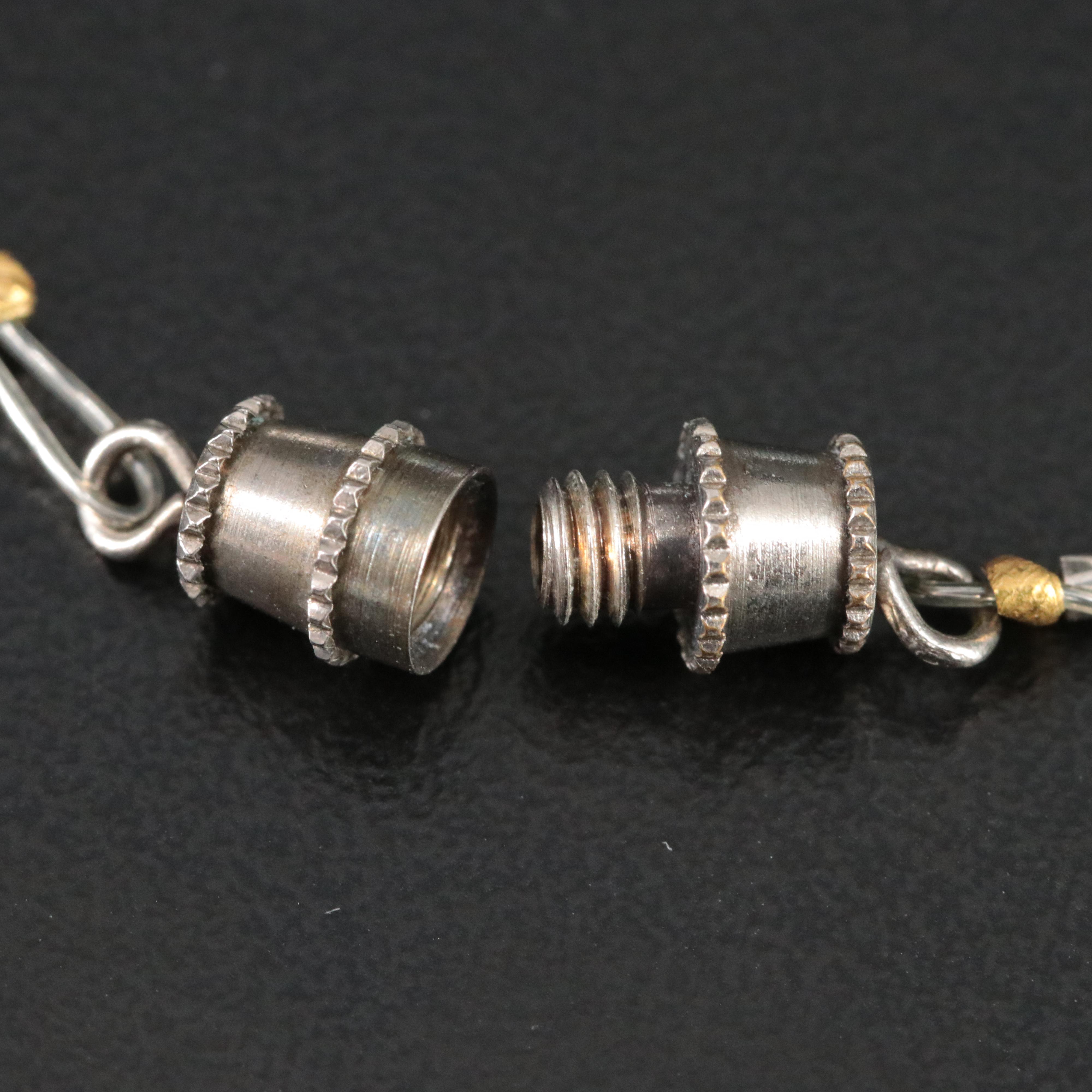 Star and Moon Turquoise and Stone Inlay Pendant Necklace